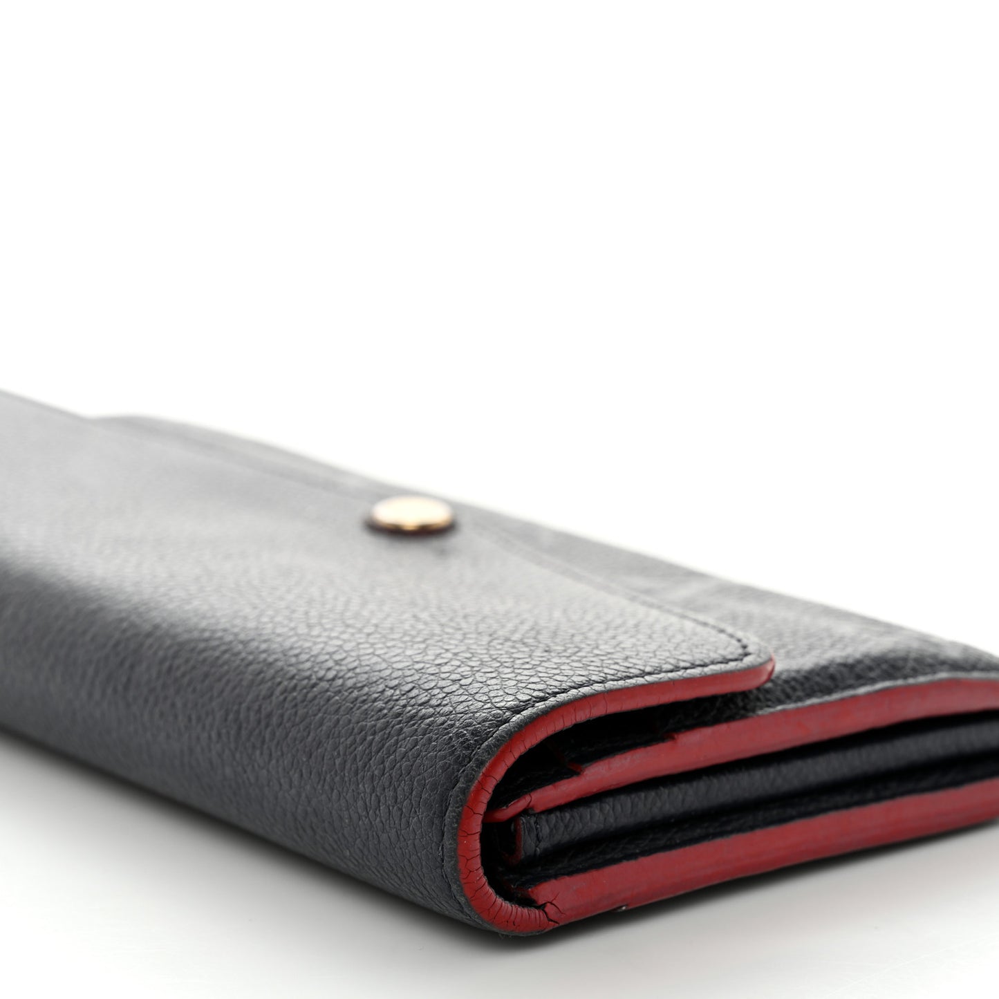 Empreinte Sarah Wallet NM Marine Rouge