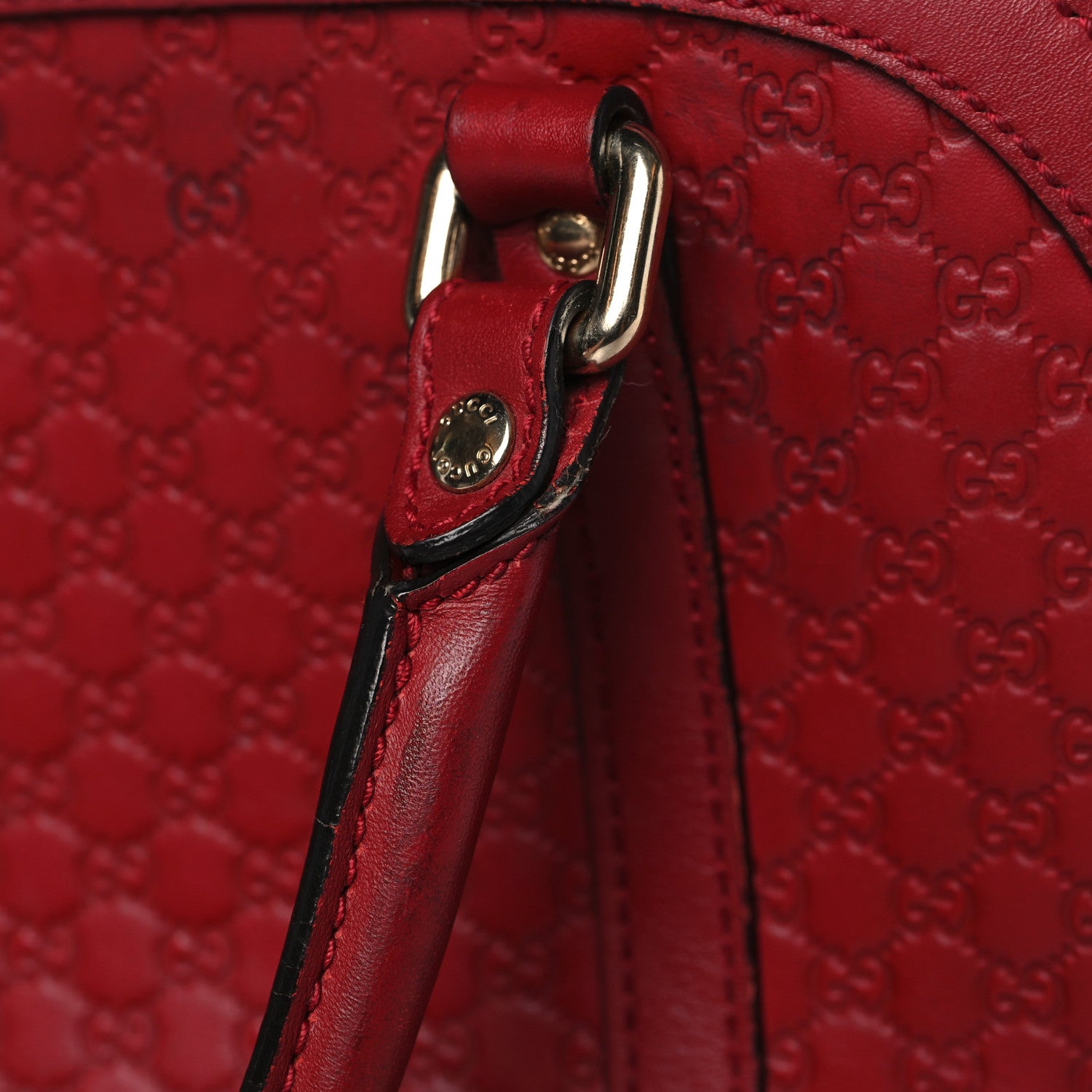 Gucci Soft Microguccissima Mini Dome Bag Rosso 12 of 15