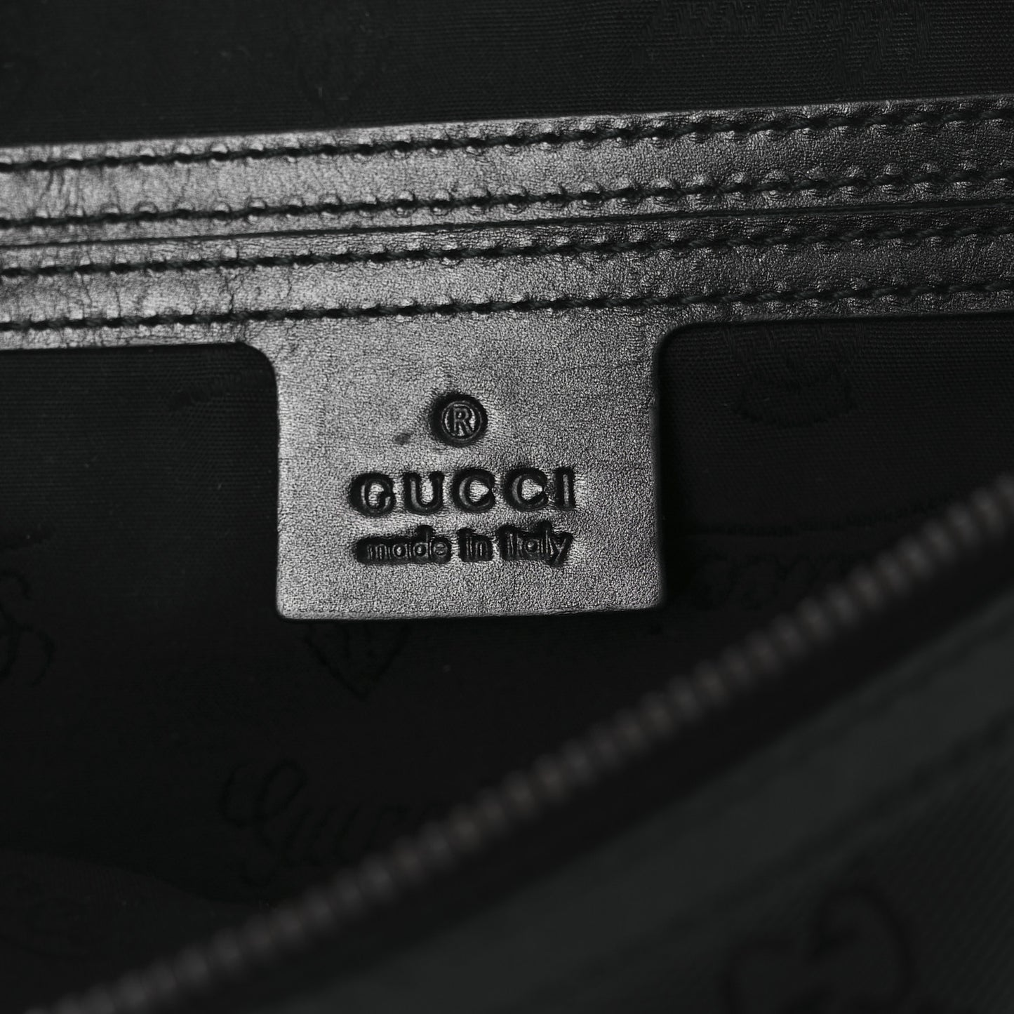 Imprime Monogram Belt Bag Black