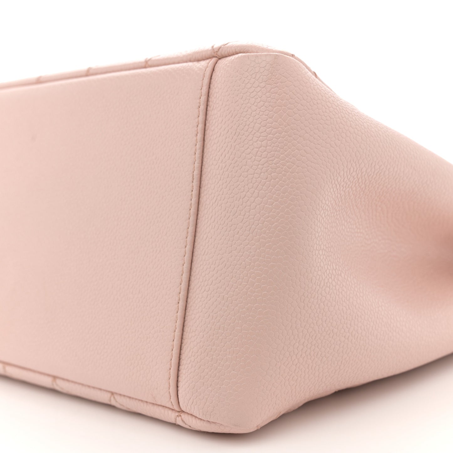 Caviar Quilted Grand Shopping Tote GST Light Pink