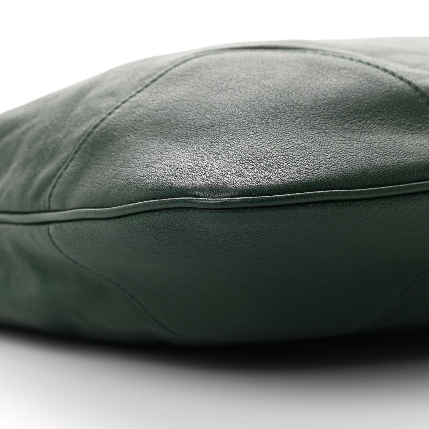 Sakai Calfskin Horsebit 1955 Cinch Top Messenger Bag Vintage Green