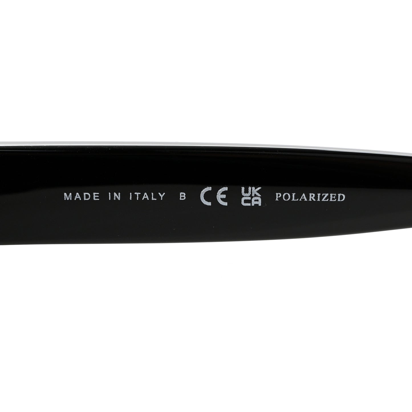 Acetate Polarized Square CC Sunglasses 5380 Black