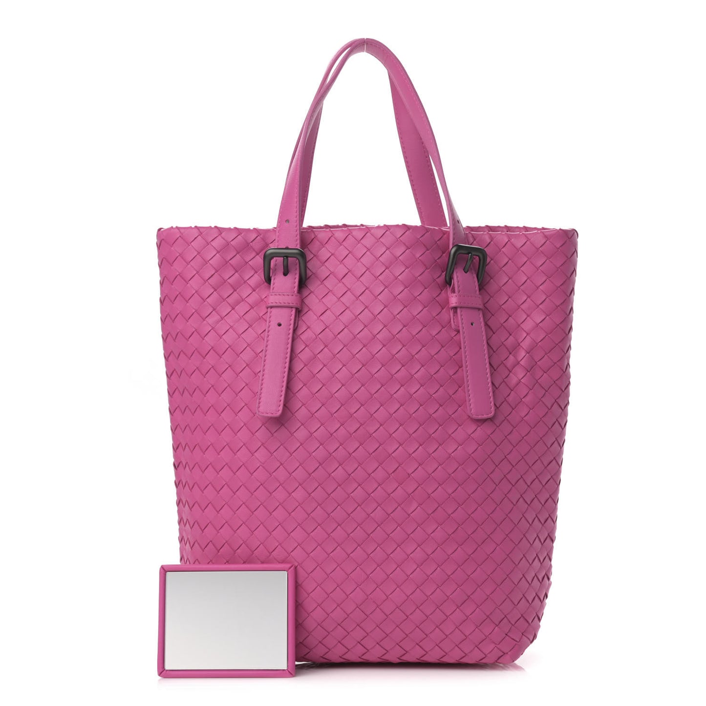 Nappa Intrecciato Tote Pink