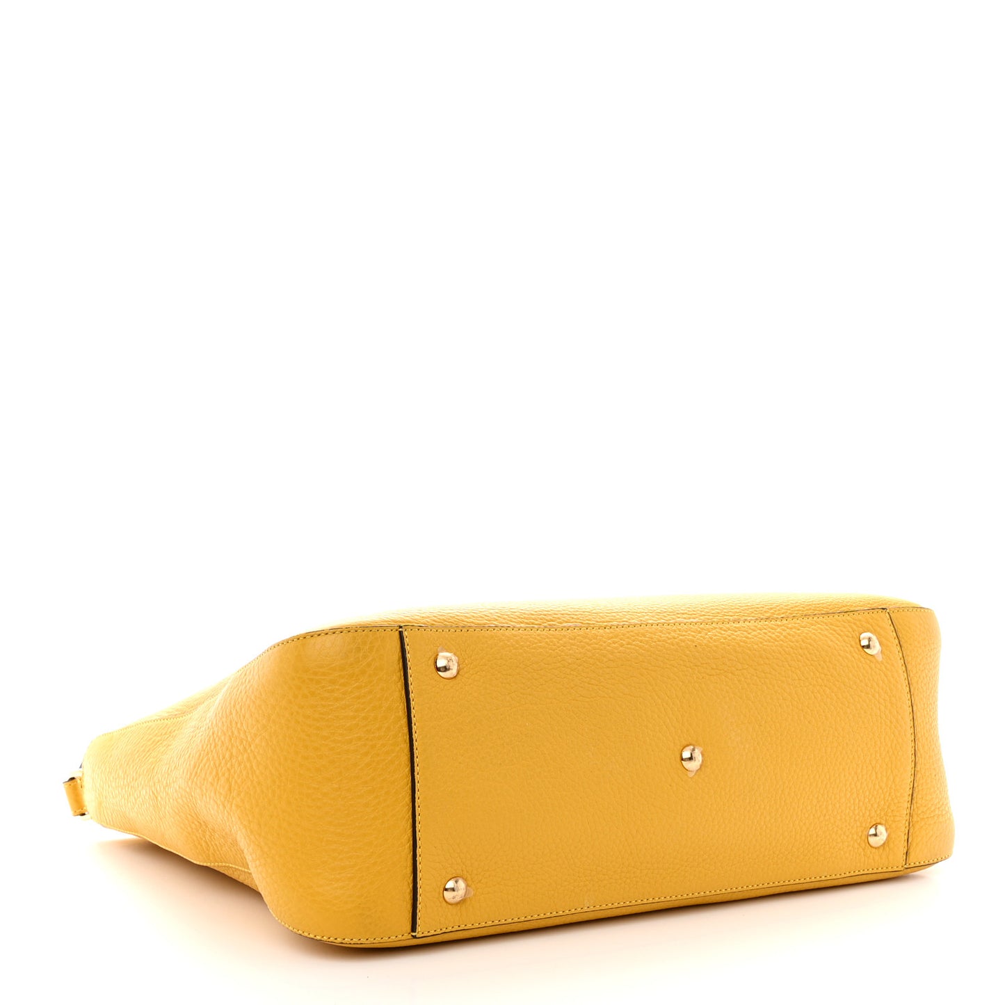 Cuoio Romano Selleria Medium FF Tote Sunflower