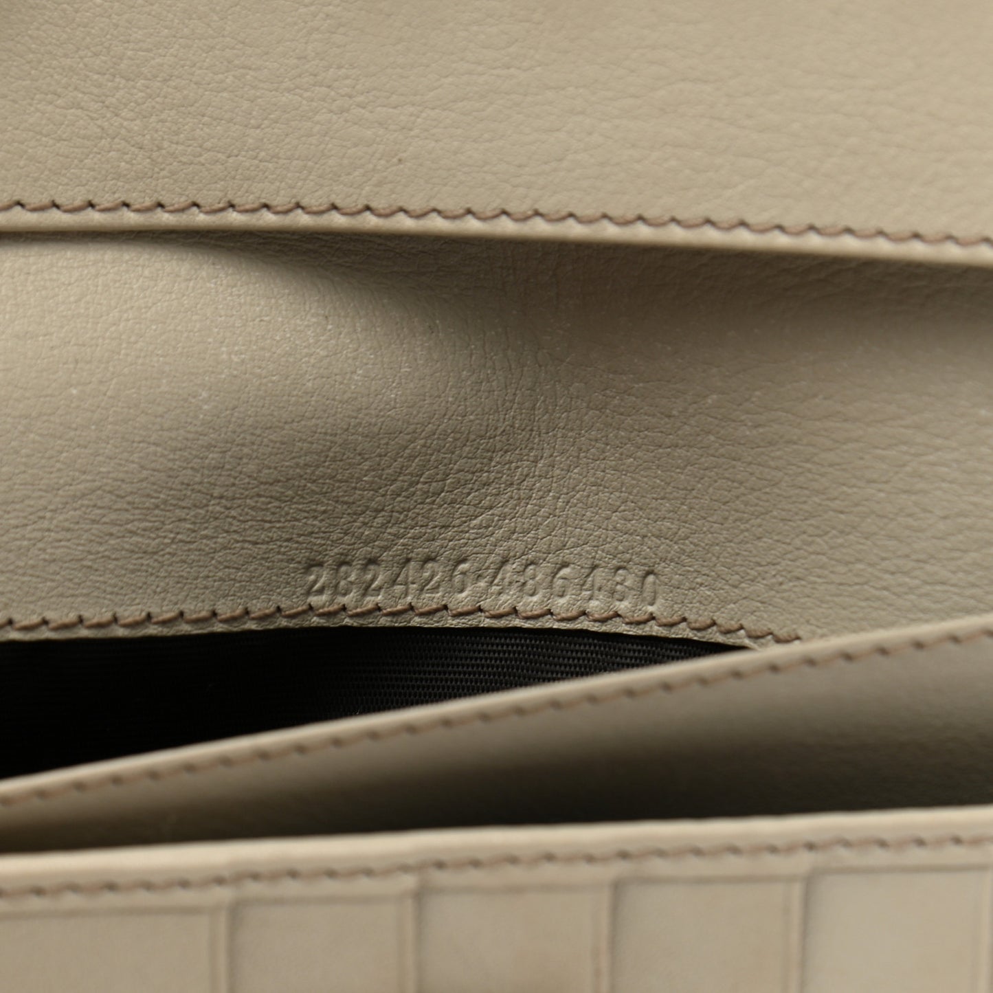 Monogram Margaux Calfskin Sukey Continental Organizer Wallet Beige Ebony Mystic White