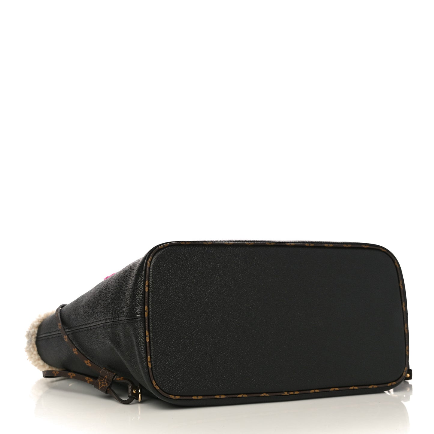 Calfskin Monogram Teddy Neverfull MM Black