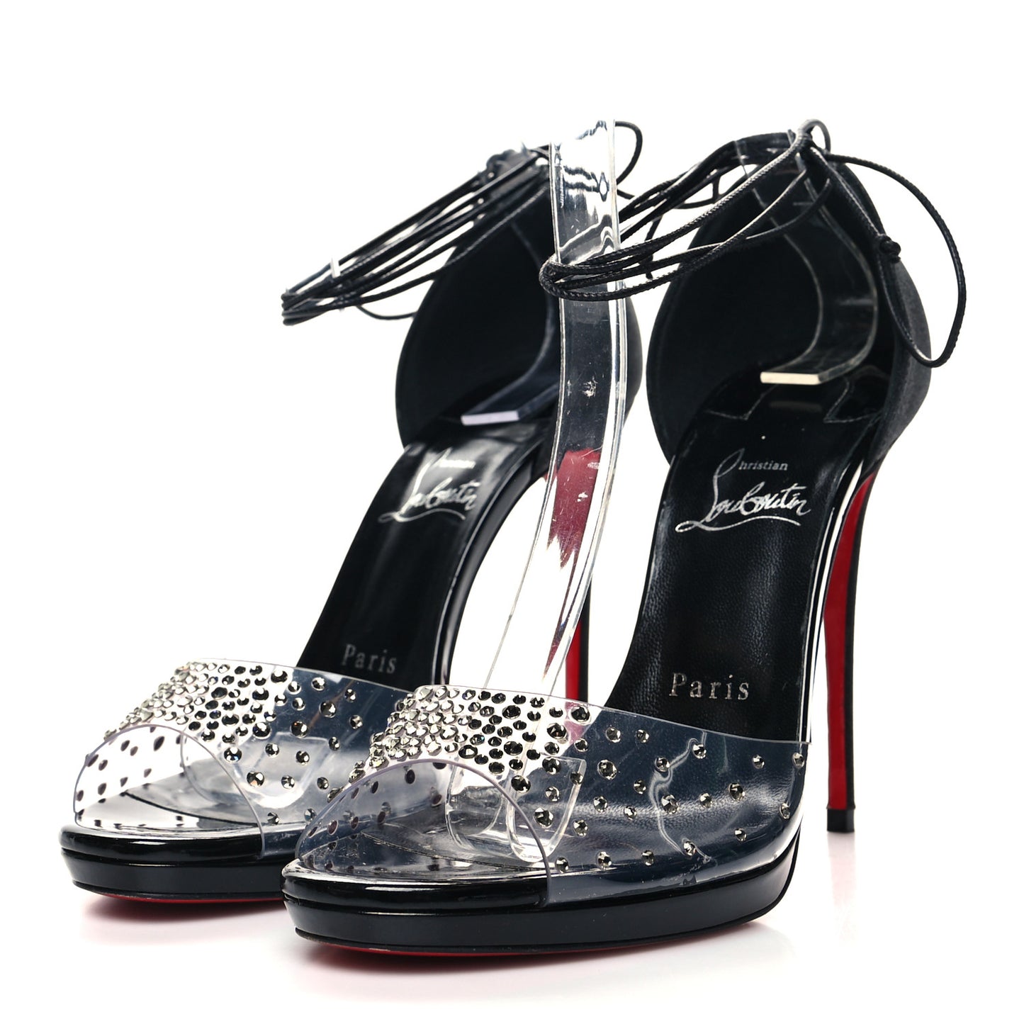 PVC Degratina Frou 120 Pumps 37.5 Black