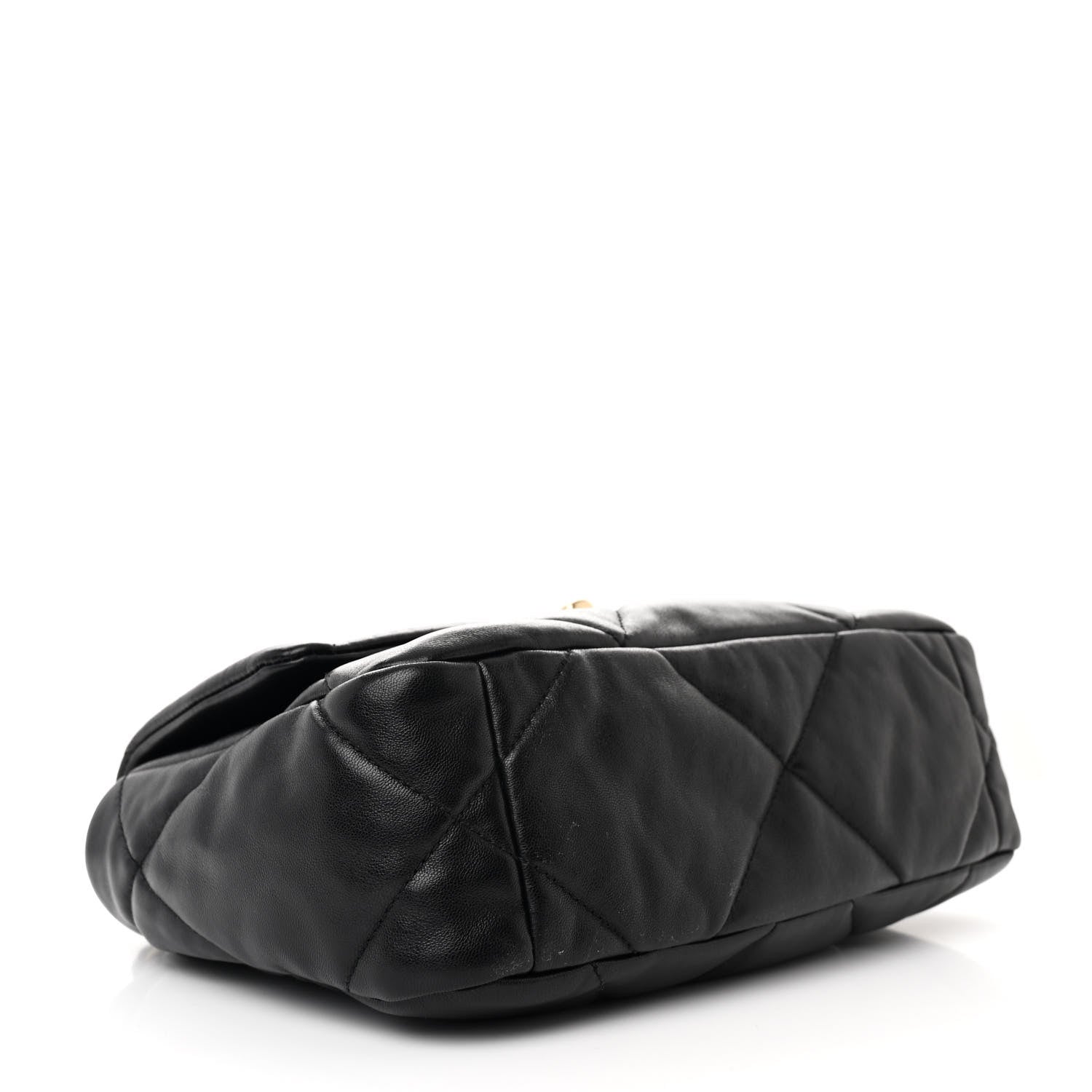 Chanel Lambskin Quilted Medium Chanel 19 Flap Black 4 of 10