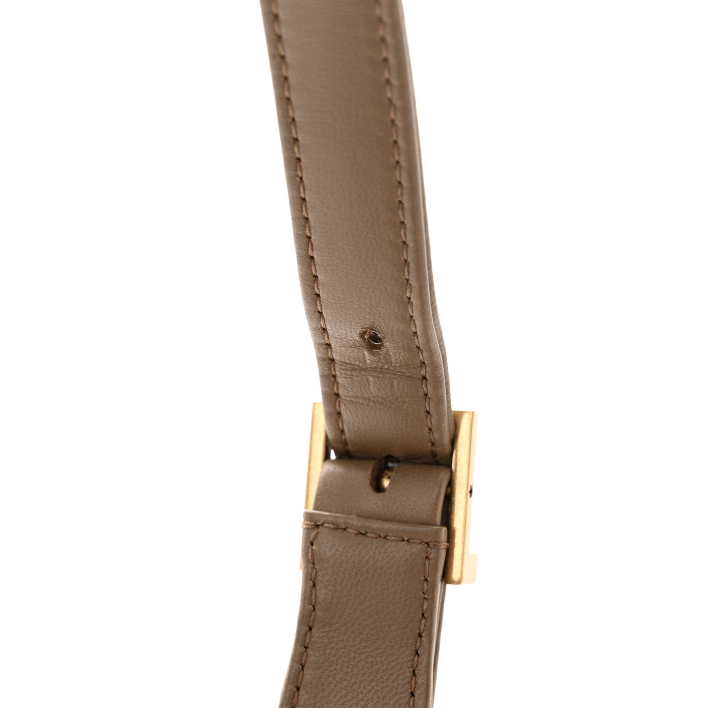 Padded Lambskin Le 5 A 7 Hobo Dark Peanut