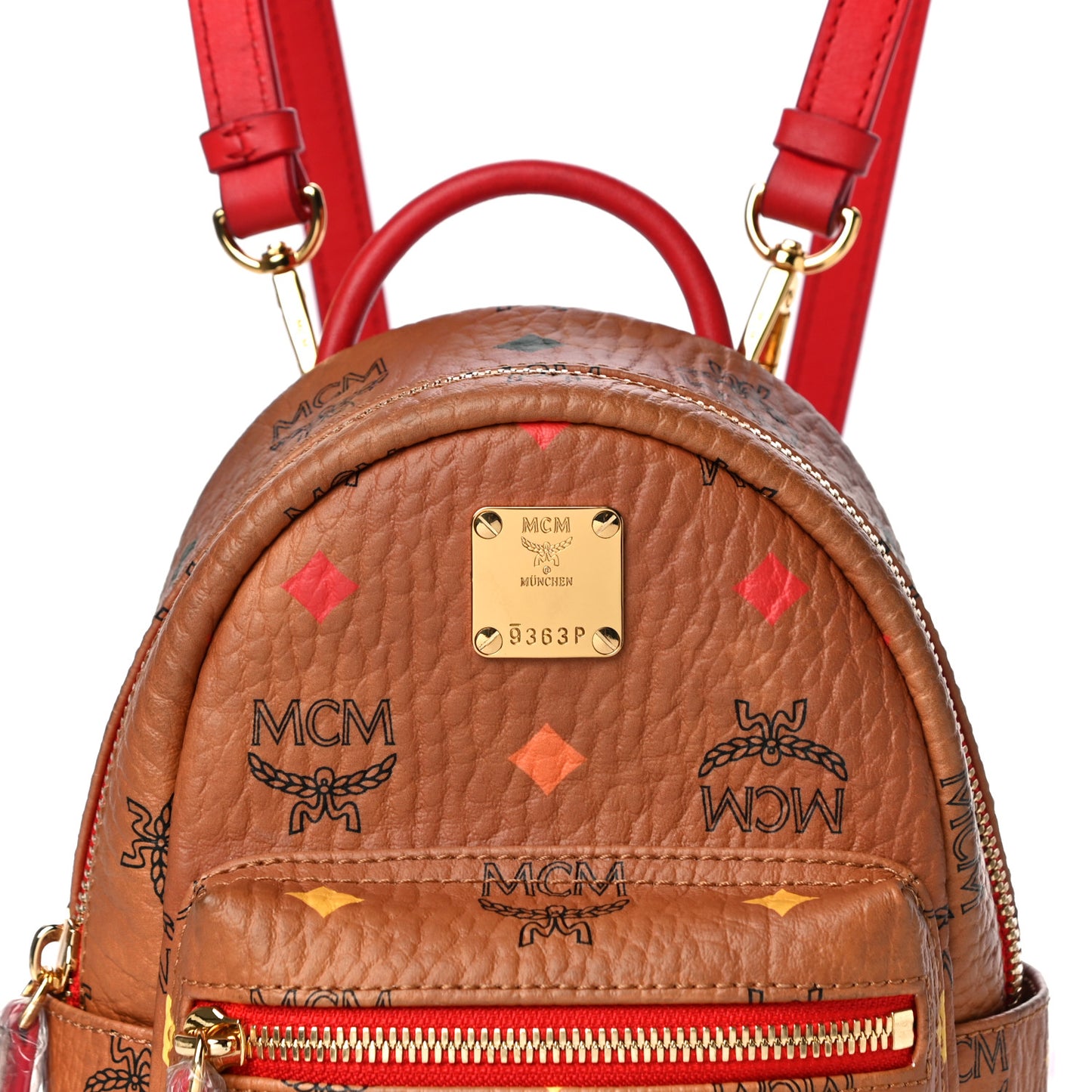 Skyoptic Visetos X-Mini Stark Bebe Boo Backpack Cognac