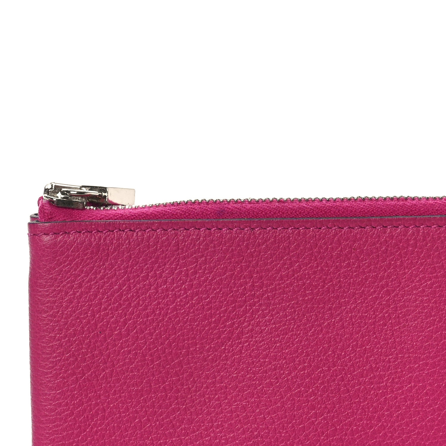Hermes Evercolor Atout Pouch Rose Pourpre Bleu Saphir 9 of 9