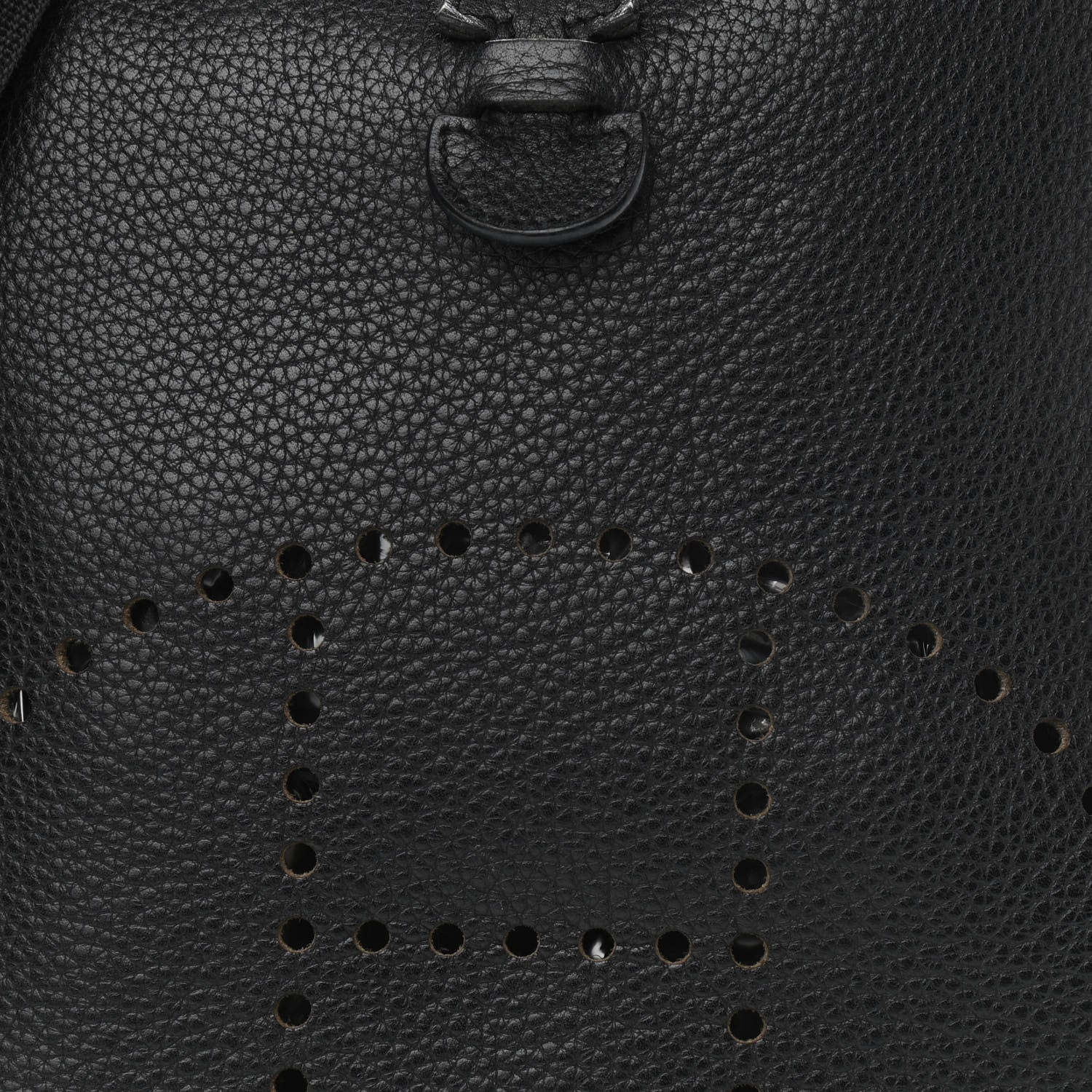 Hermes Taurillon Clemence Evelyne PM Black 8 of 11