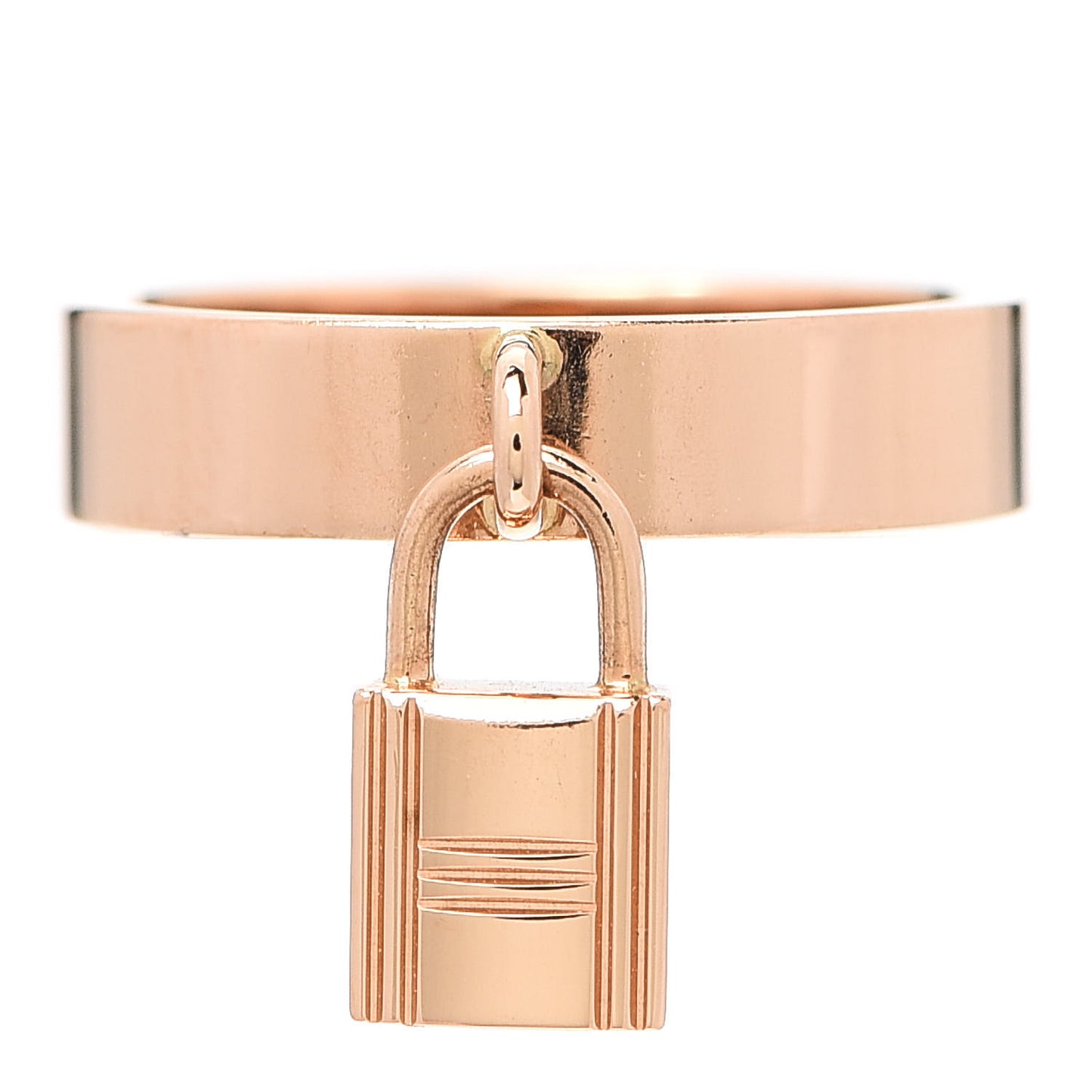 18K Rose Gold MM Kelly Clochette Ring 51 5.75