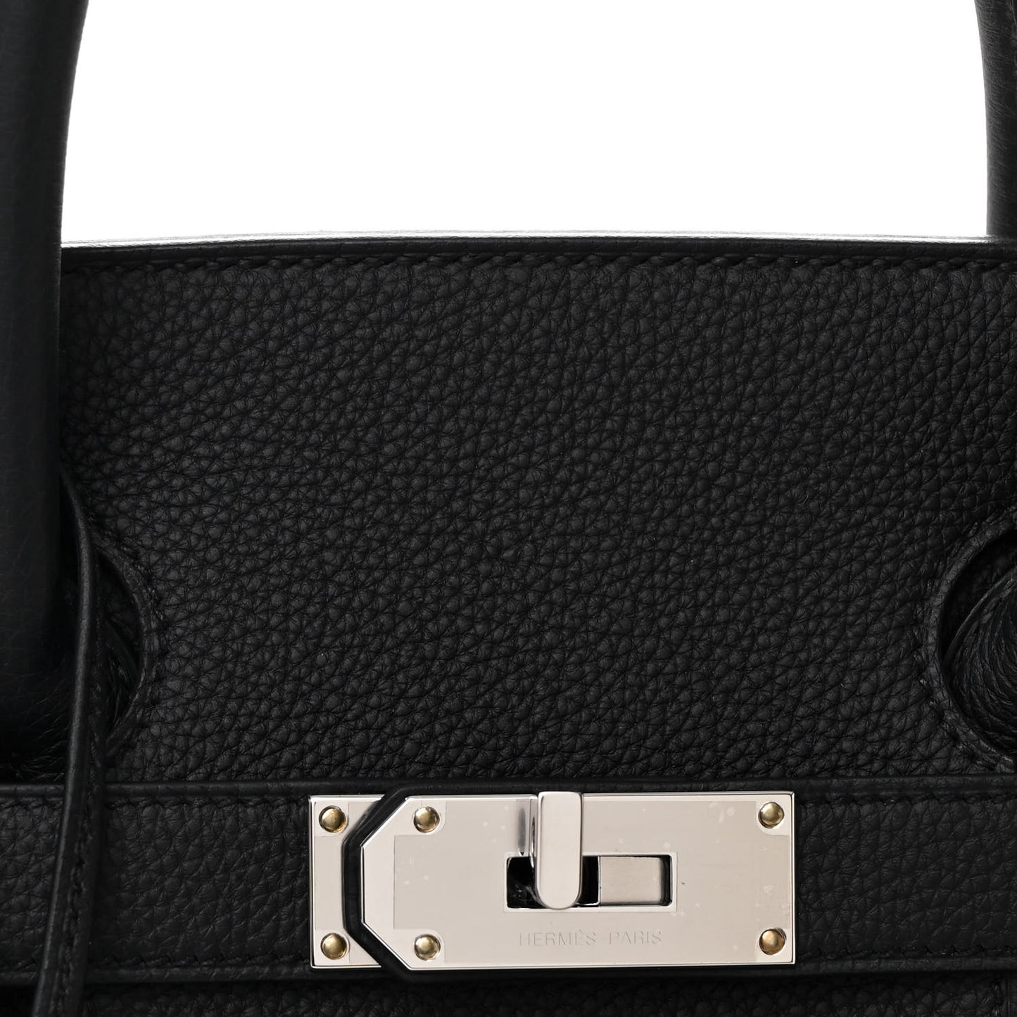 Togo Toile HAC Travel Birkin 40 Black