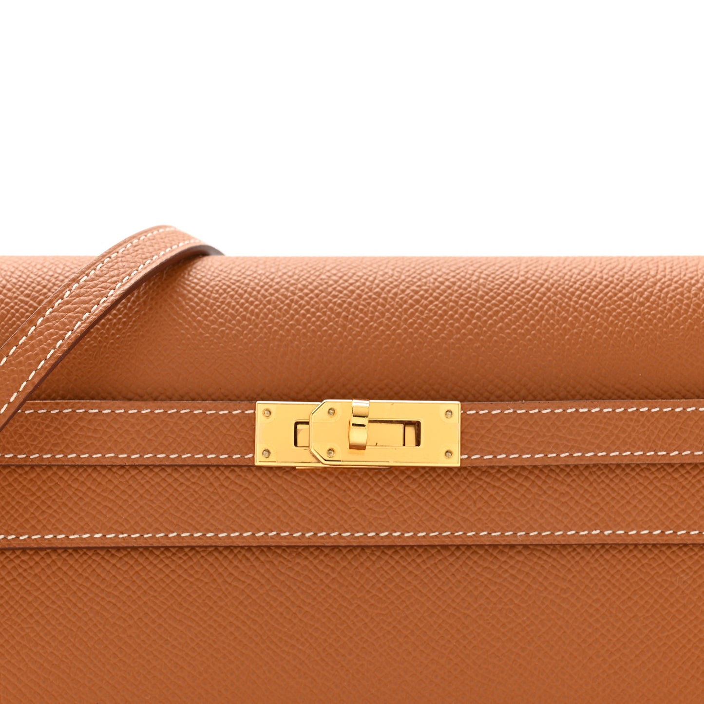 Epsom Kelly Wallet To Go Gold