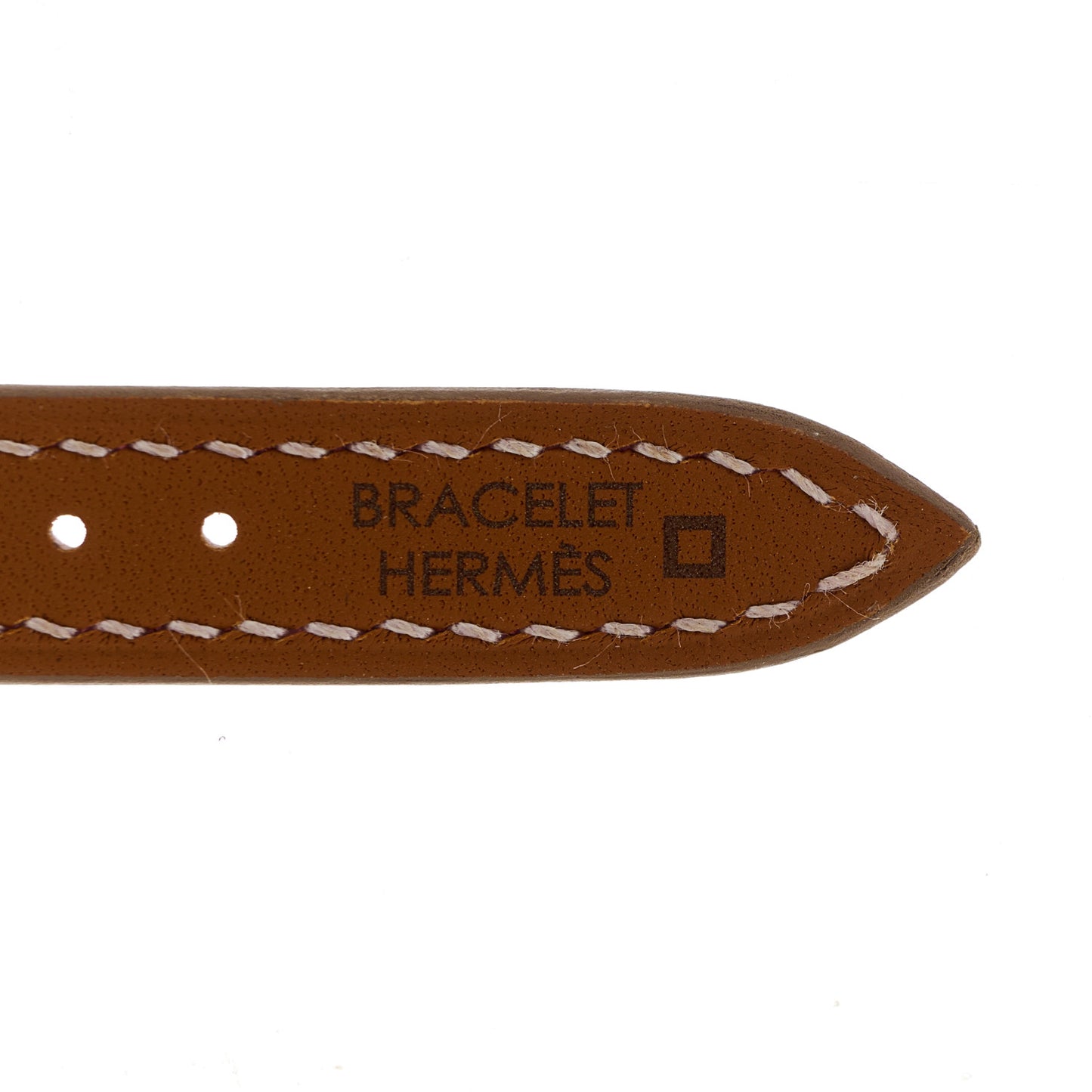 Matte Alligator 21mm Heure H Hour Watch Strap Rose Pale