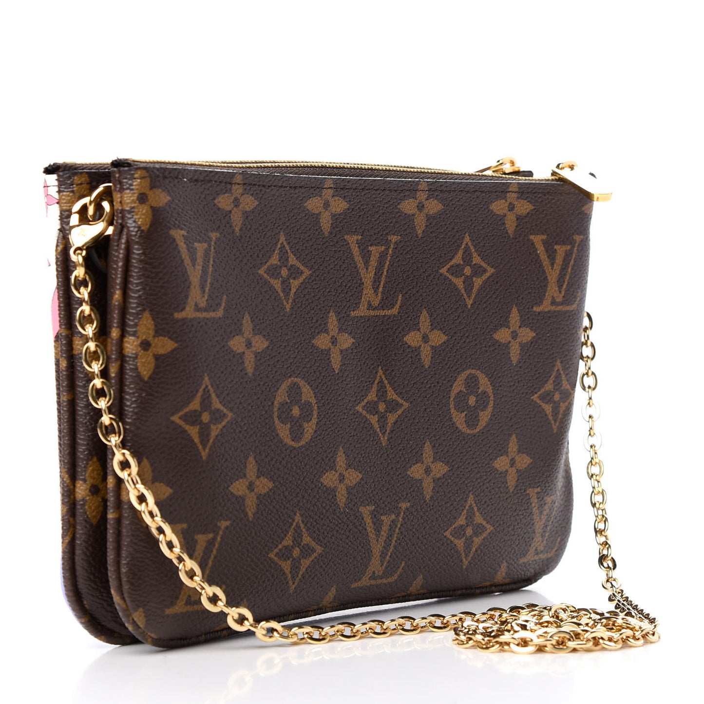 Monogram 2019 Christmas Animation Double Zip Pochette