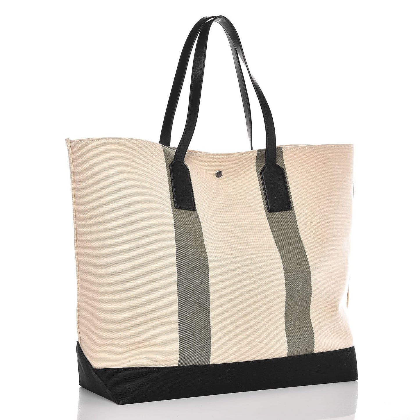 Canvas Beach Shopping East West Tote Ecru