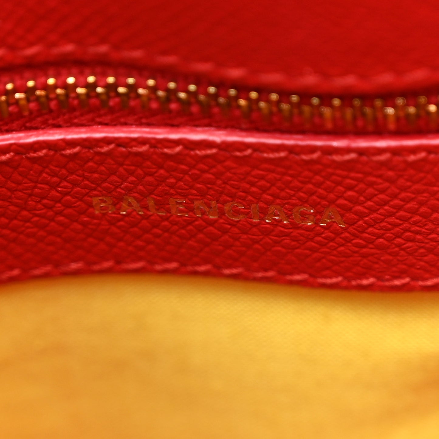 Grained Calfskin M Ville Top Handle Bag