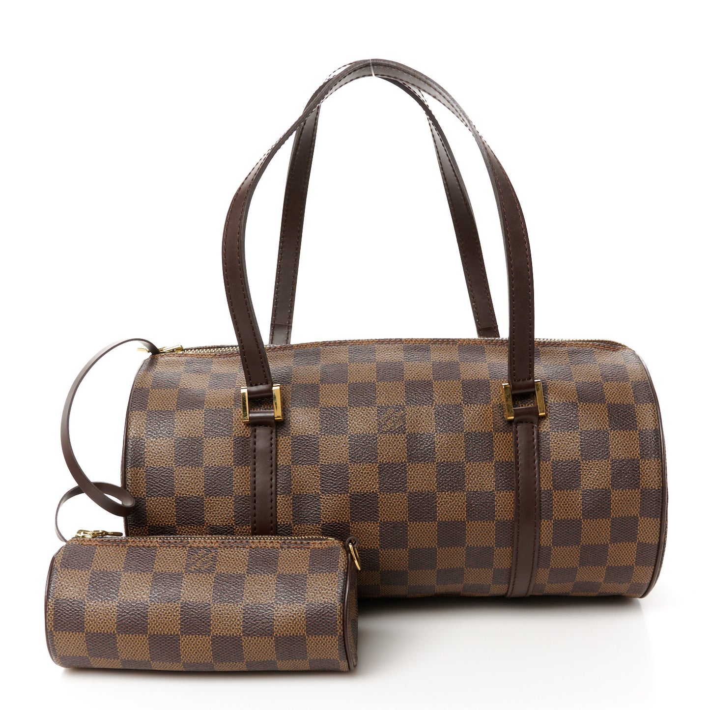 Damier Ebene Papillon 30 With Companion