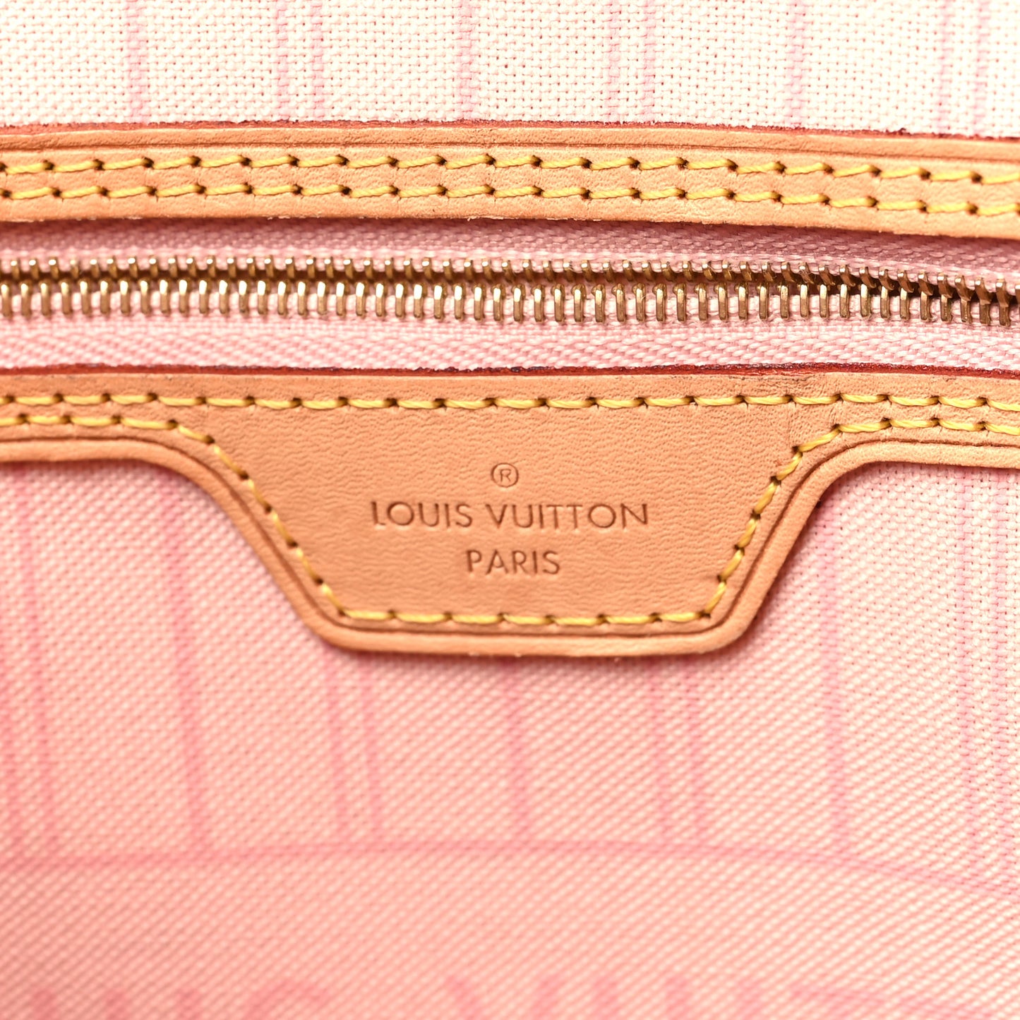 Damier Azur Neo Neverfull MM Rose Ballerine