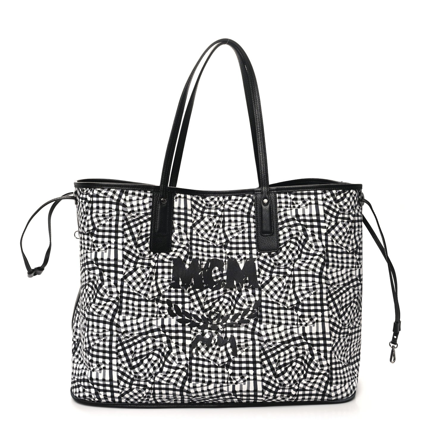 Visetos Large Liz Reversible Shopper Tote Black