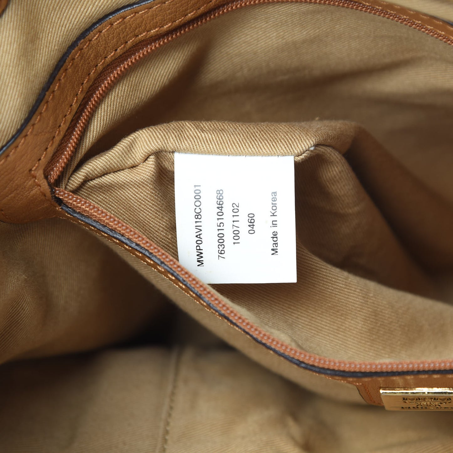 Visetos Medium Essentials Shopper Tote Cognac