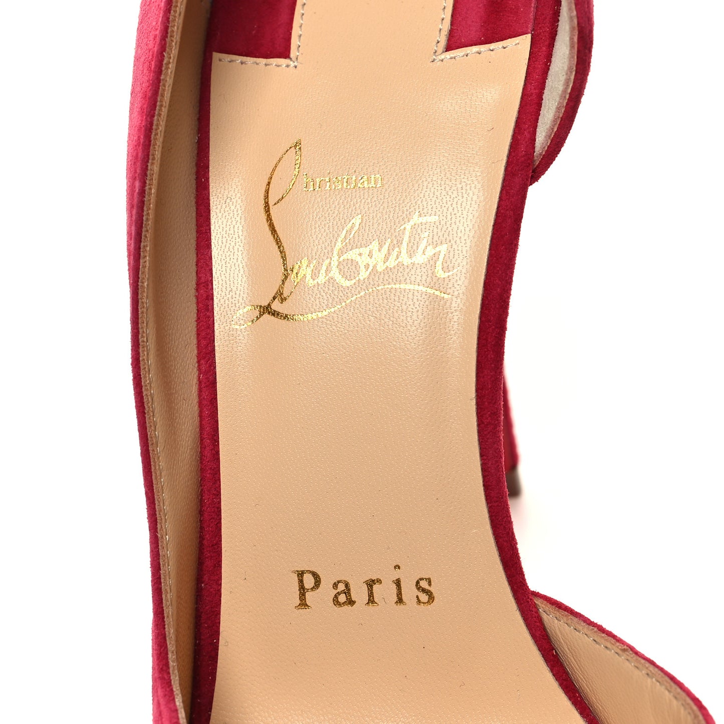 Veau Velour Iriza 100 Pumps 37 Red