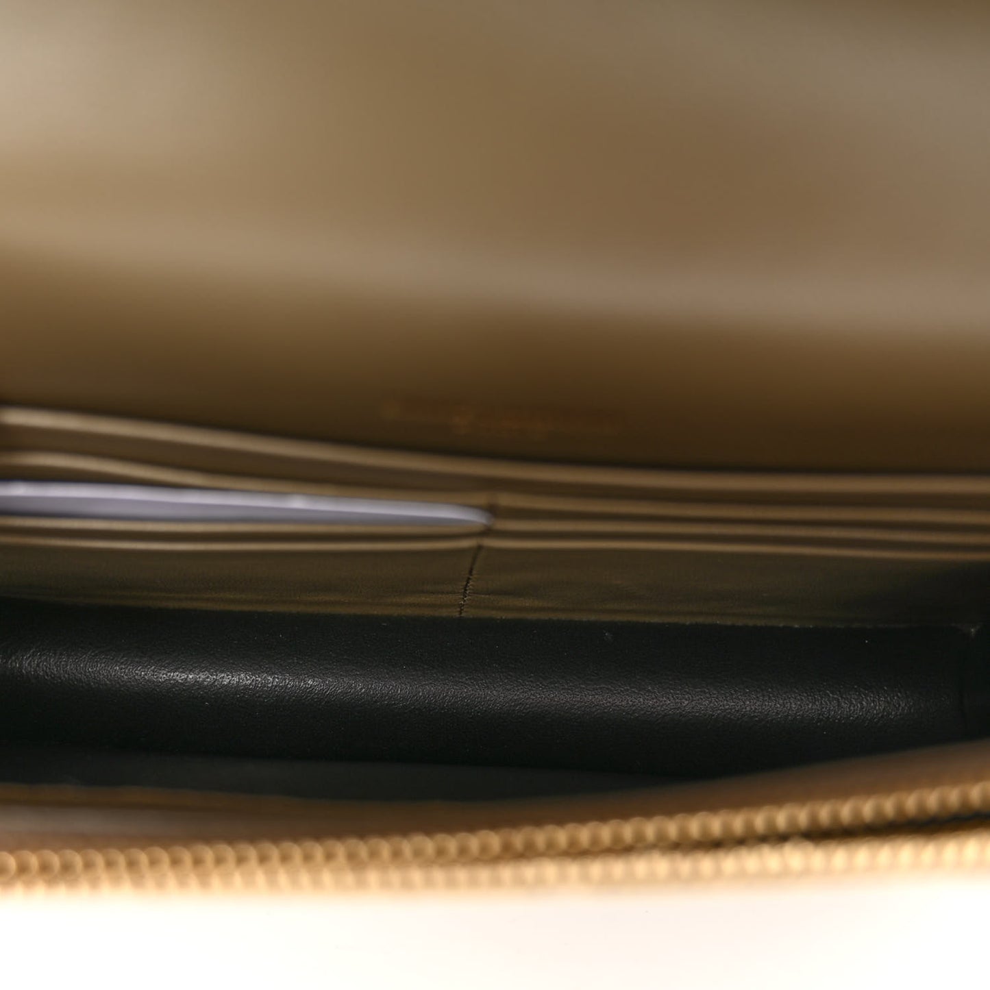SAINT LAURENT Velvet Medium Classic Monogram Kate Tassel Satchel Olive