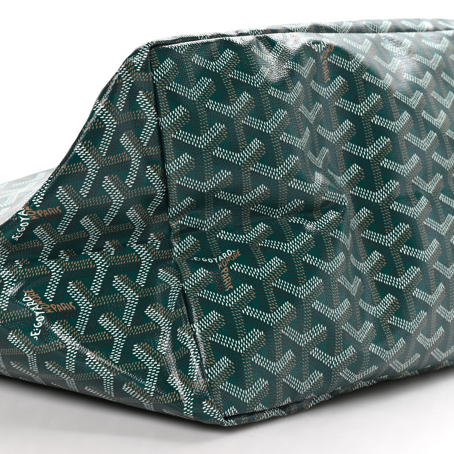 Goyard Goyardine Saint Louis GM Green 8 of 9