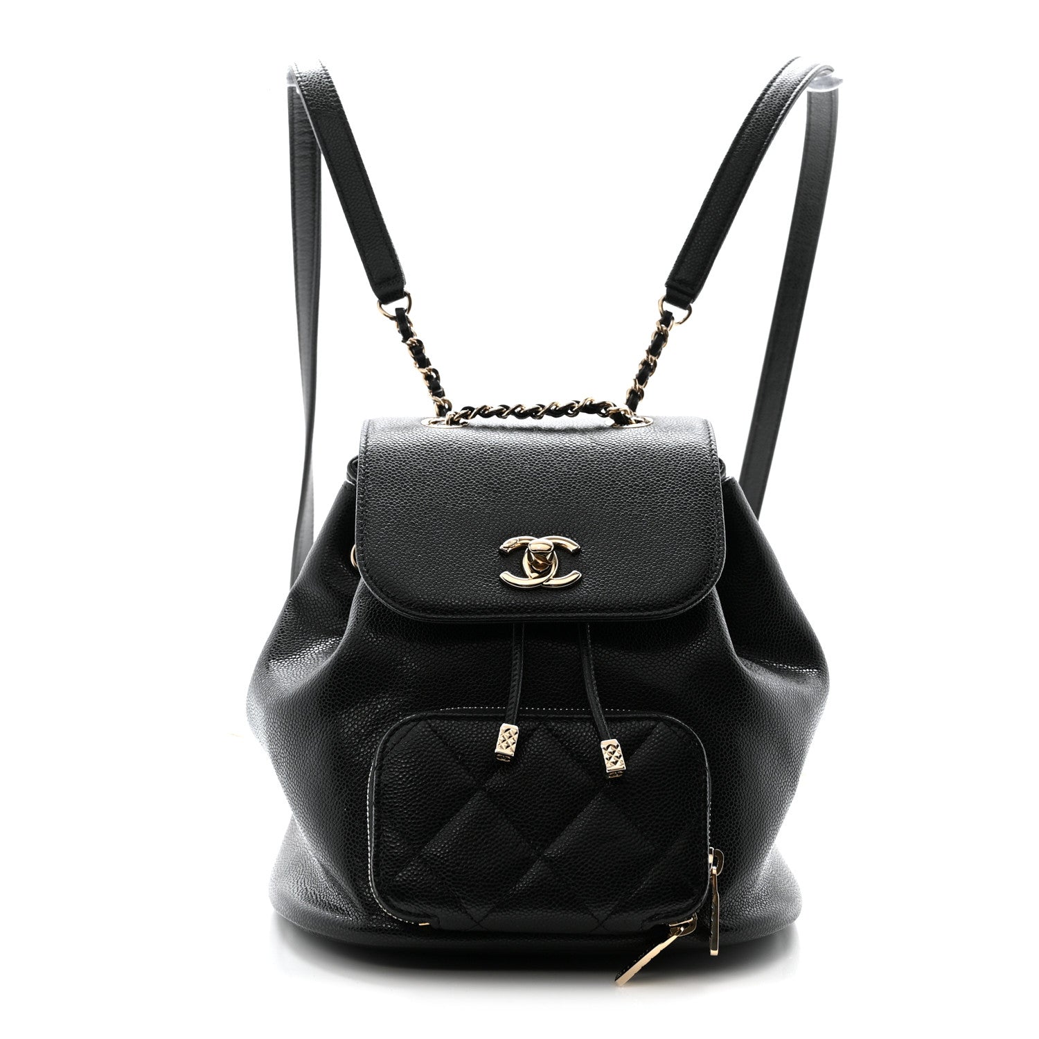 chanel mini business affinity backpack Chanel Caviar Quilted Mini Business Affinity Backpack Black 1863193 – FASHIONPHILE
