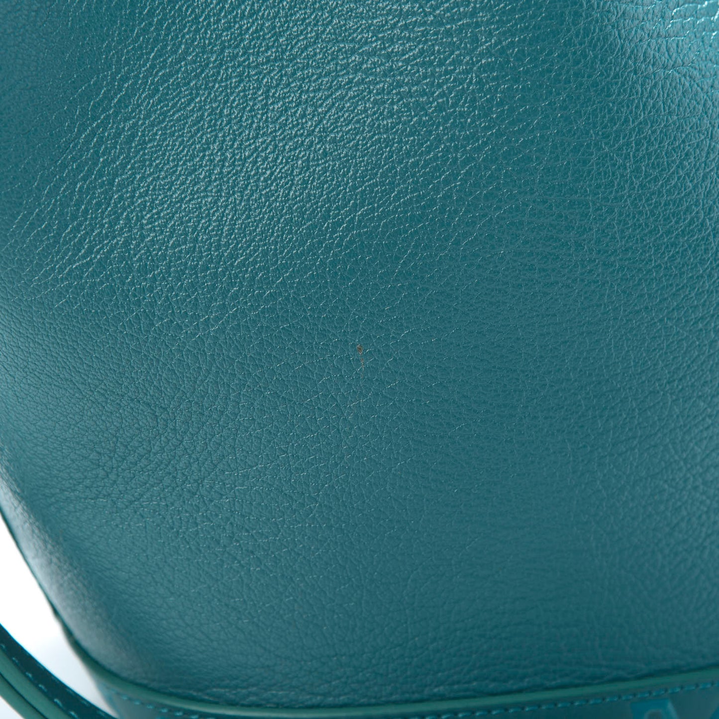 Goatskin Milano Drawstring Mini Bag Deep Lagoon