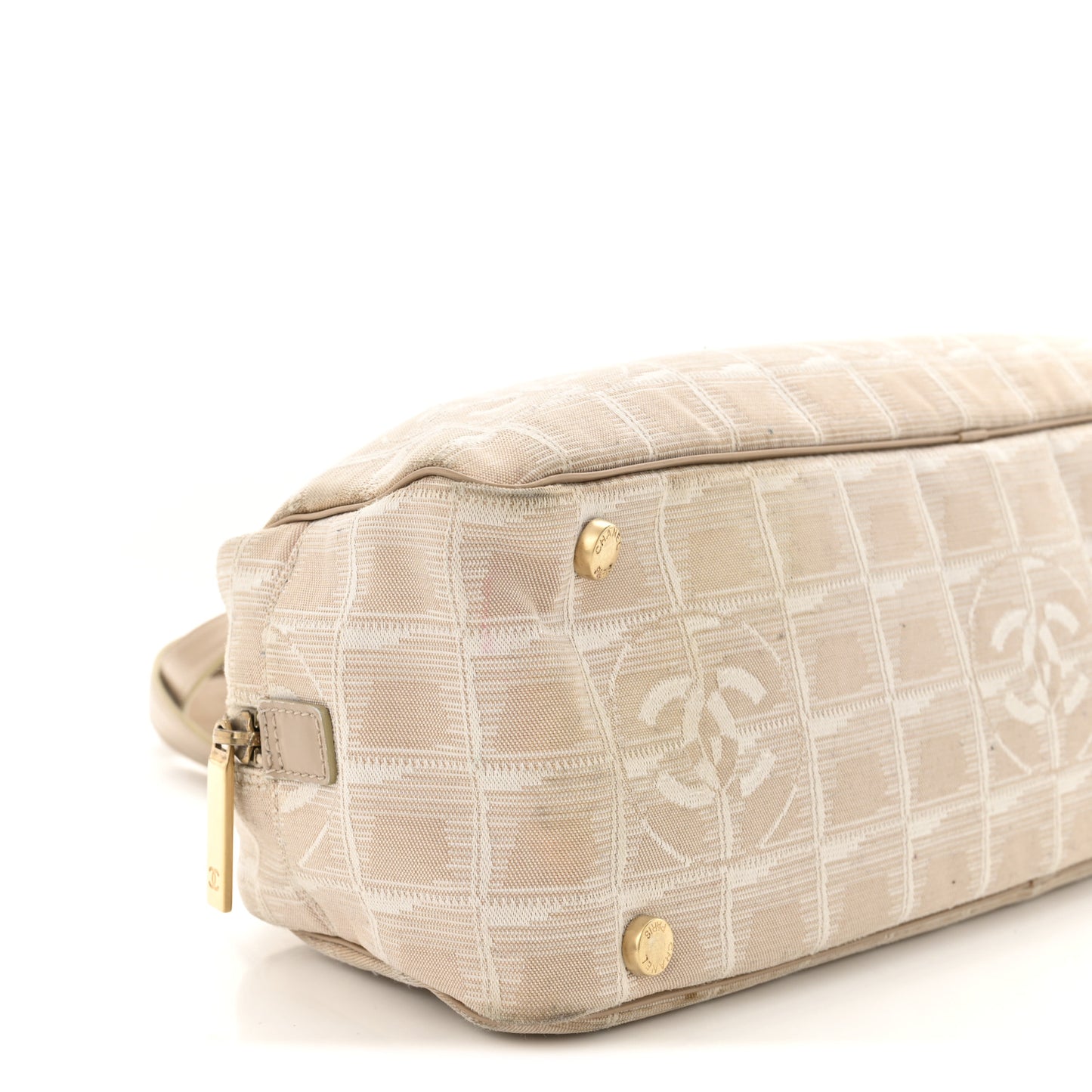 Nylon Travel Bowler Beige