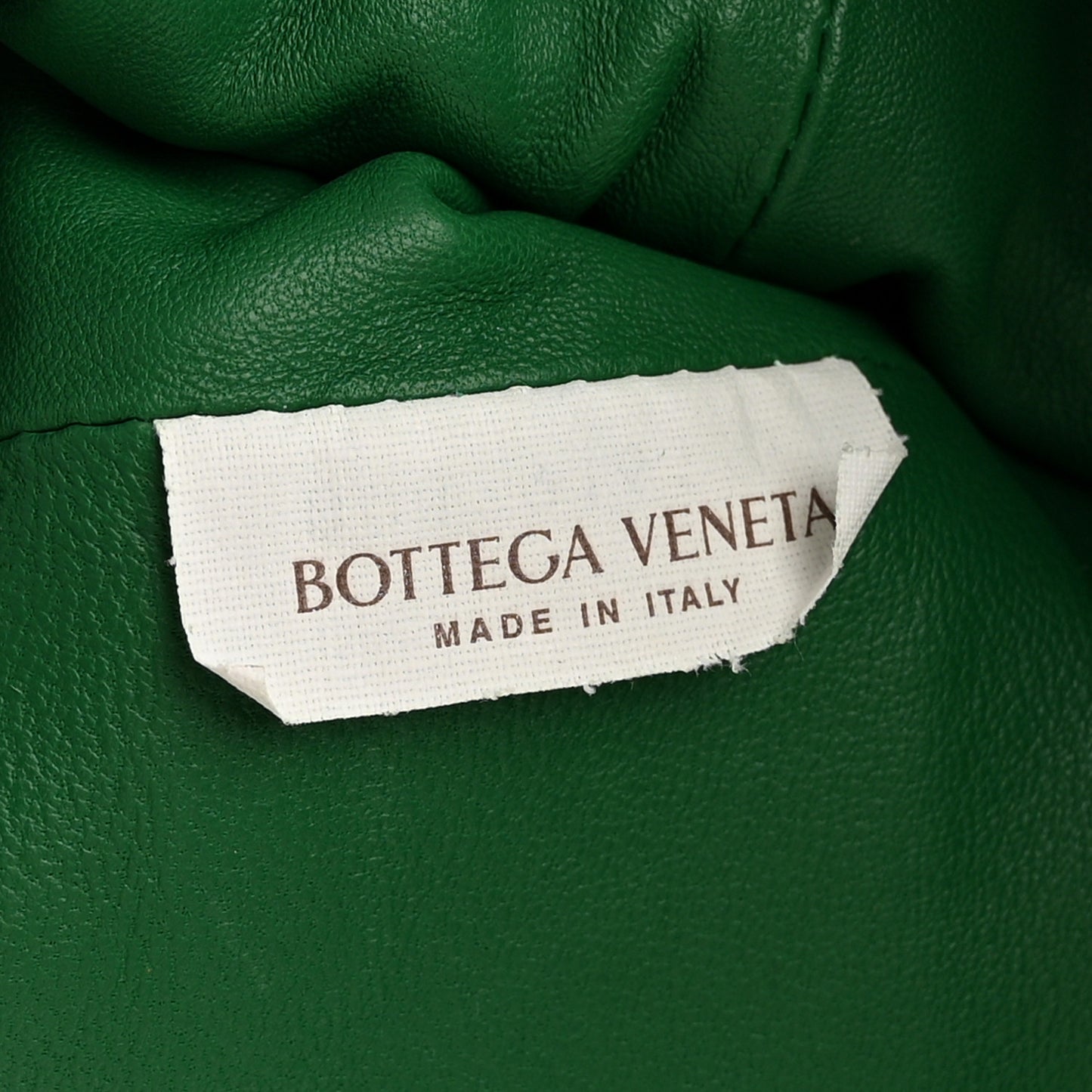 Nappa Maxi Intreccio The Pouch Oversized Clutch Racing Green