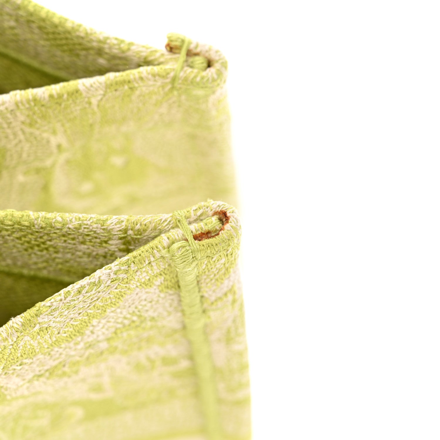 Christian Dior Canvas Embroidered Medium Dioriviera Toile De Jouy Book Tote D-Lite Green 11 of 16