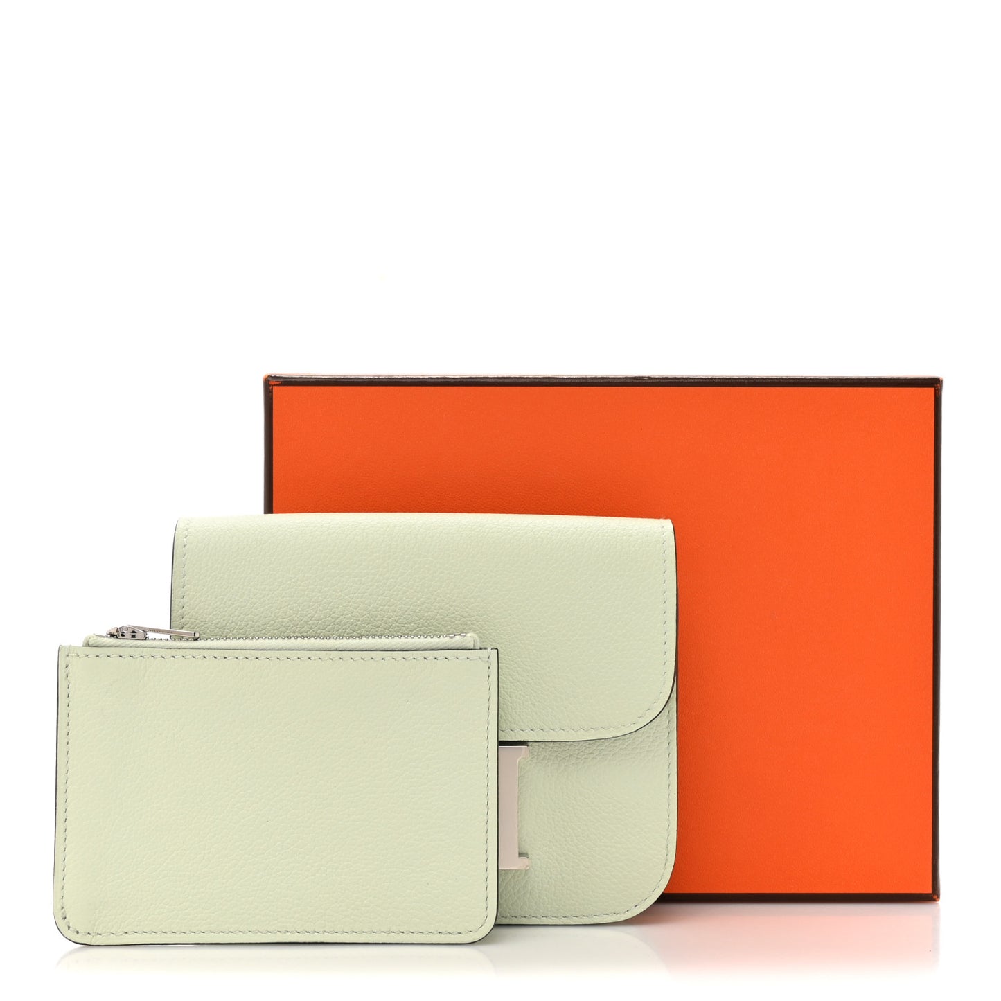 Evercolor Constance Slim Wallet Vert Fizz