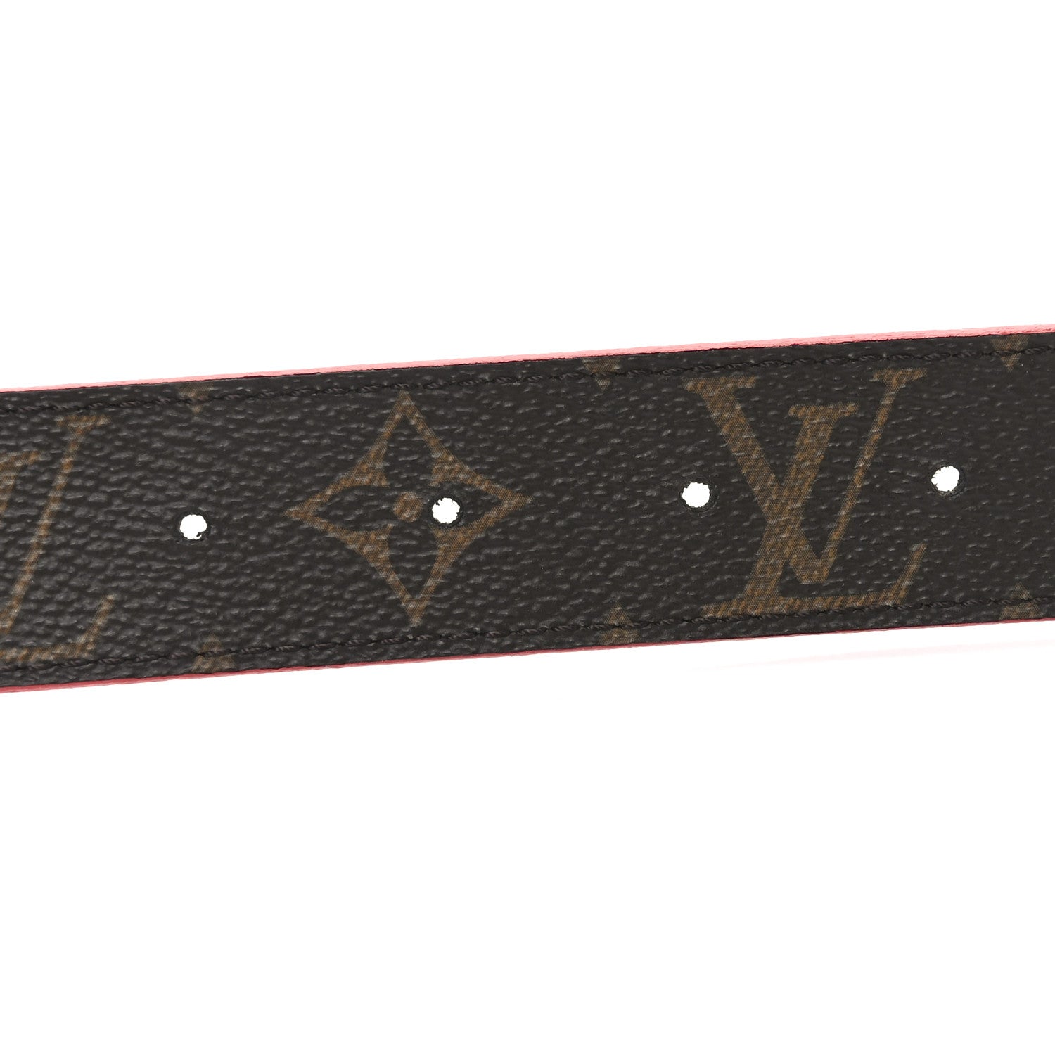 Louis Vuitton Monogram 30mm LV Initiales Reversible Belt 90 36 Coquelicot 4 of 5