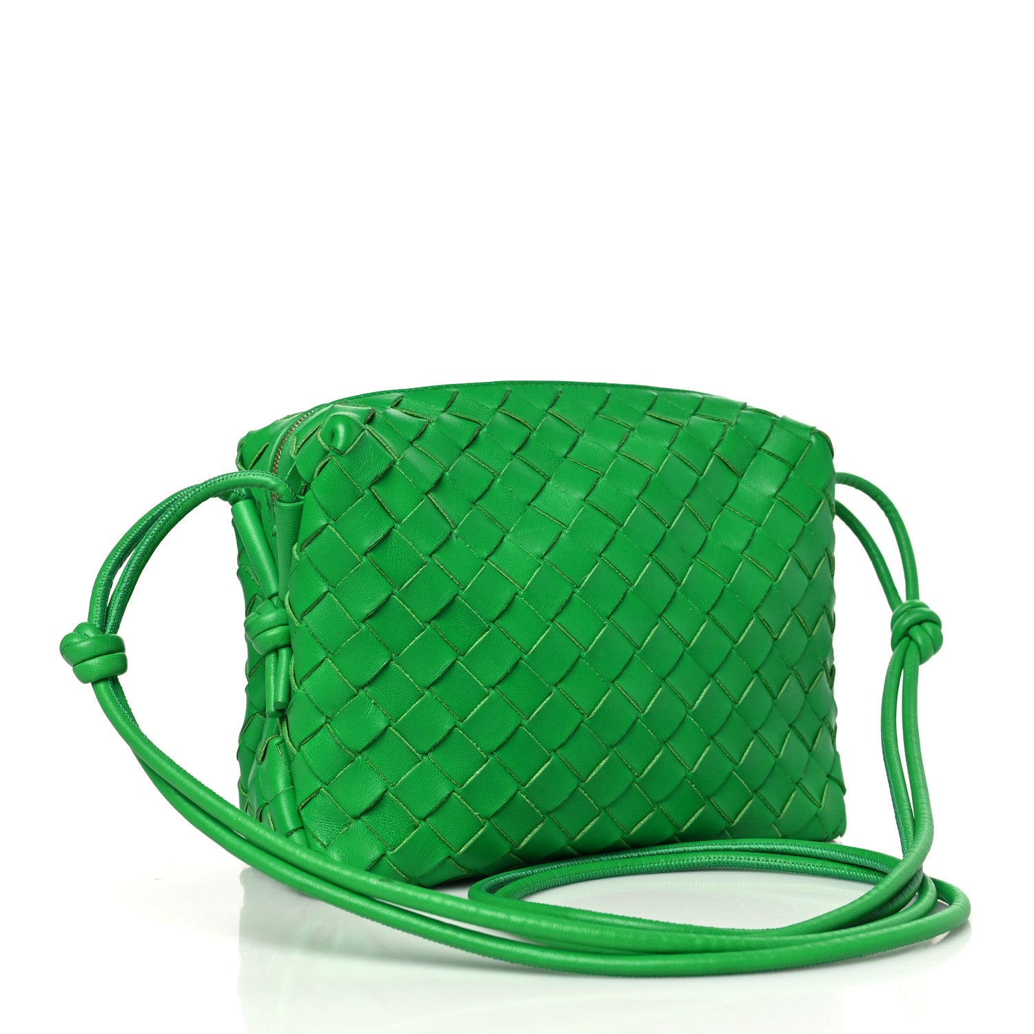 Bottega Veneta Nappa Intrecciato Small Loop Camera Bag Parakeet 3 of 8