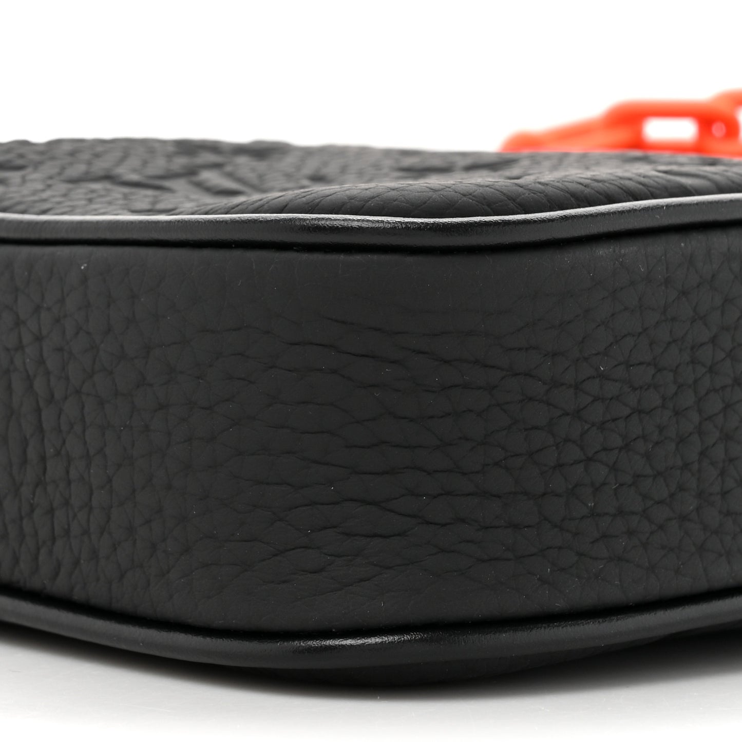 Taurillon Monogram Uniformes Solar Ray Soft Pochette Volga Belt Bag Black