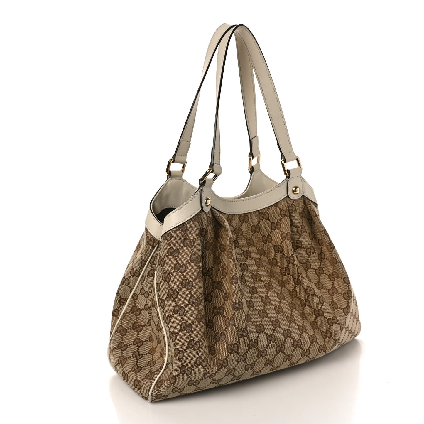 Monogram Shoulder Bag White