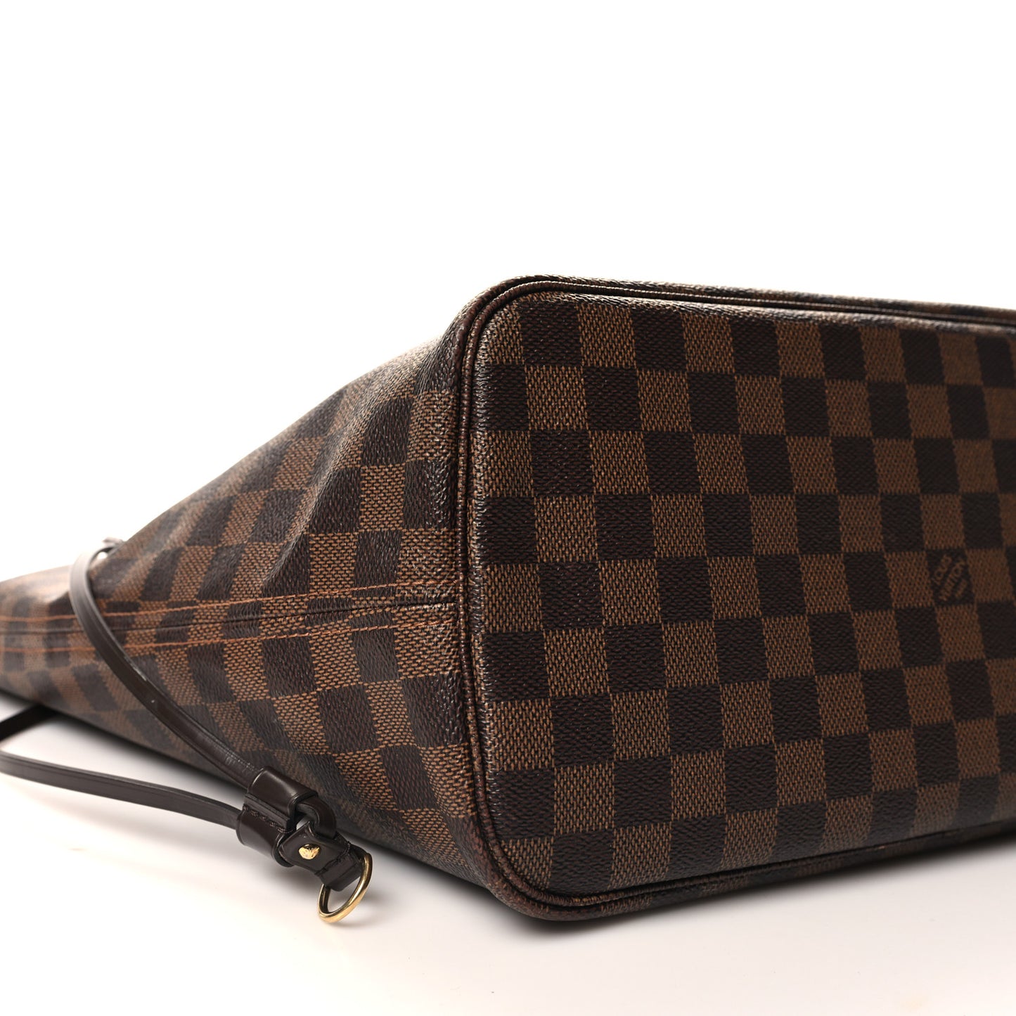 Damier Ebene Neo Neverfull MM Rose Ballerine