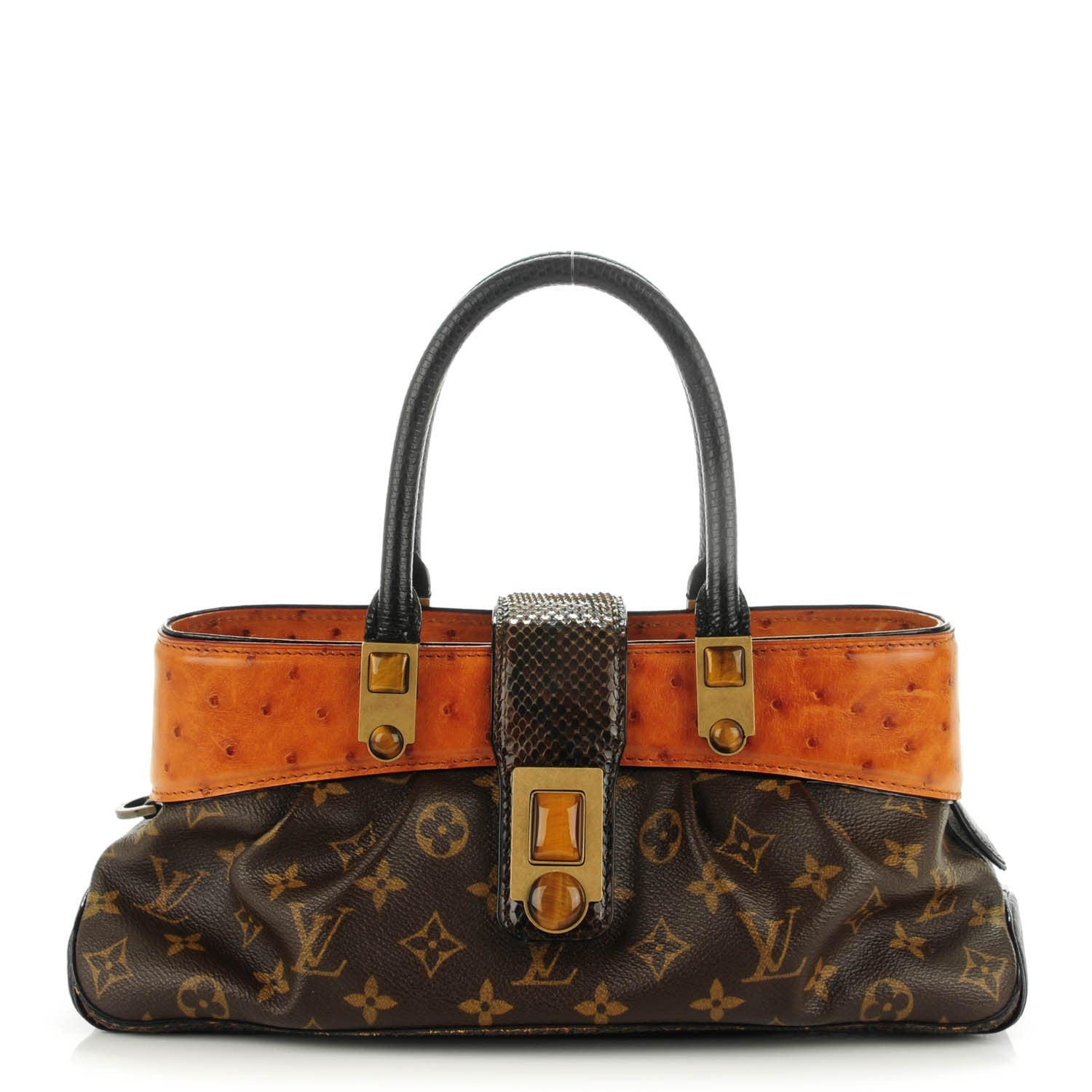 Louis Vuitton Monogram Ostrich Macha Waltz 1 of 8