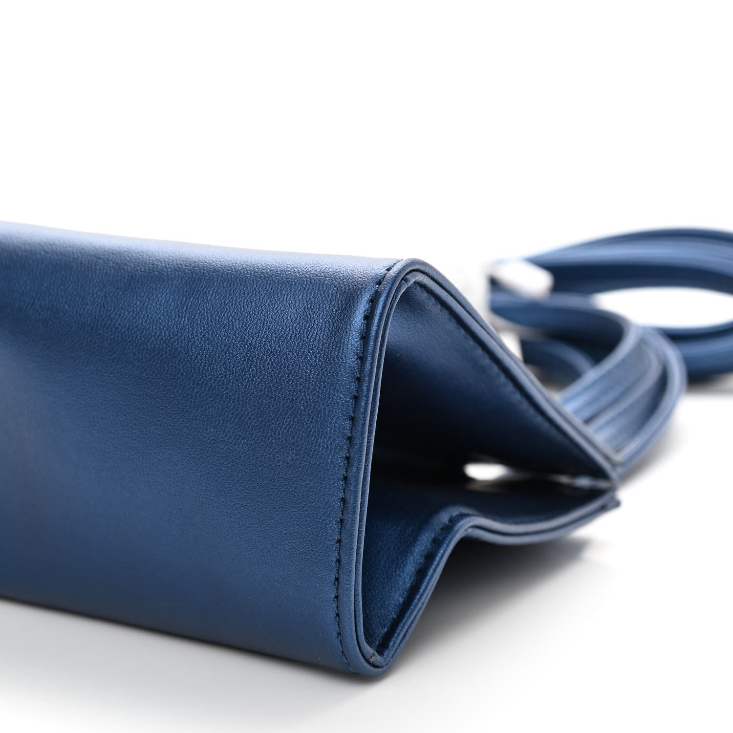 Telfar Vegan Leather Small Shopping Bag Cobalt 10 of 10