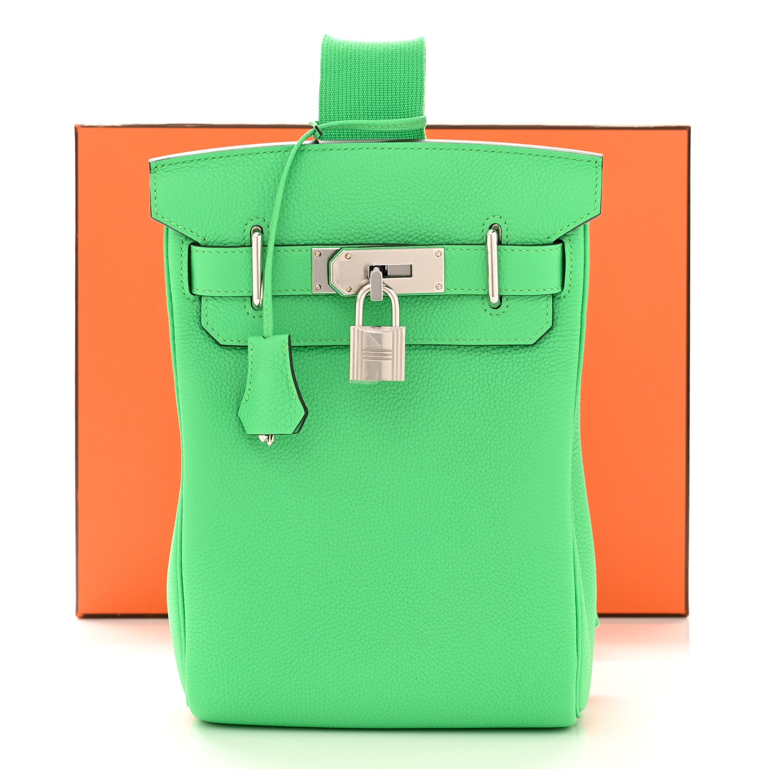 Hermes Togo Hac A Dos PM Backpack Vert Comics 11 of 11