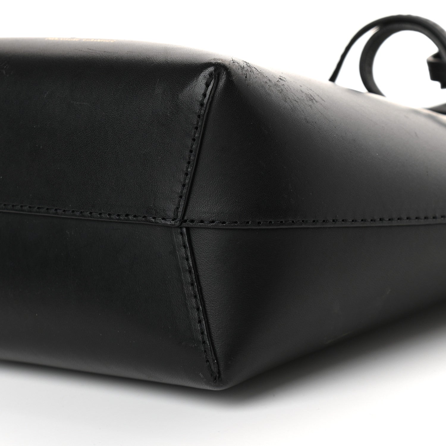 Mansur Gavriel Calfskin Mini Mini Bucket Bag Black Flamma 8 of 10