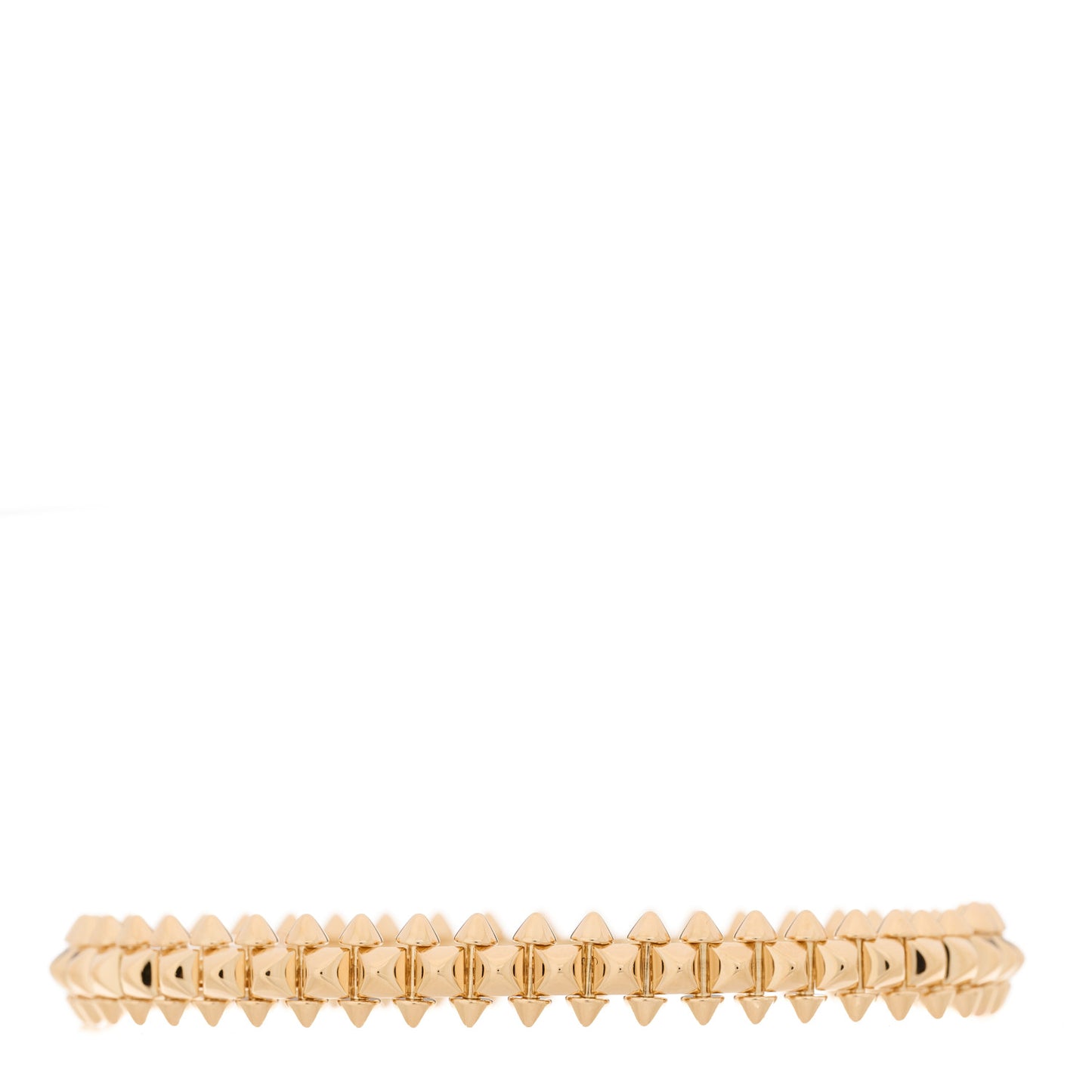 18K Pink Gold Medium Clash De Cartier Bracelet 17