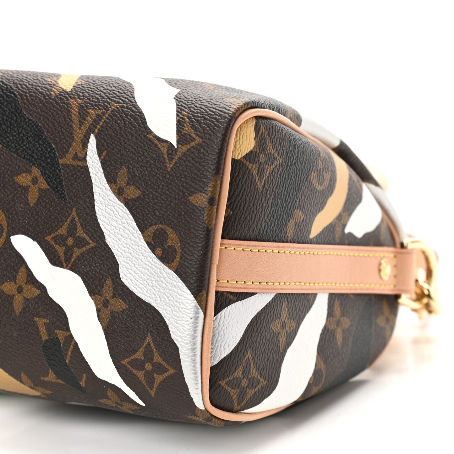 X LOL Monogram Speedy BB Gold Silver