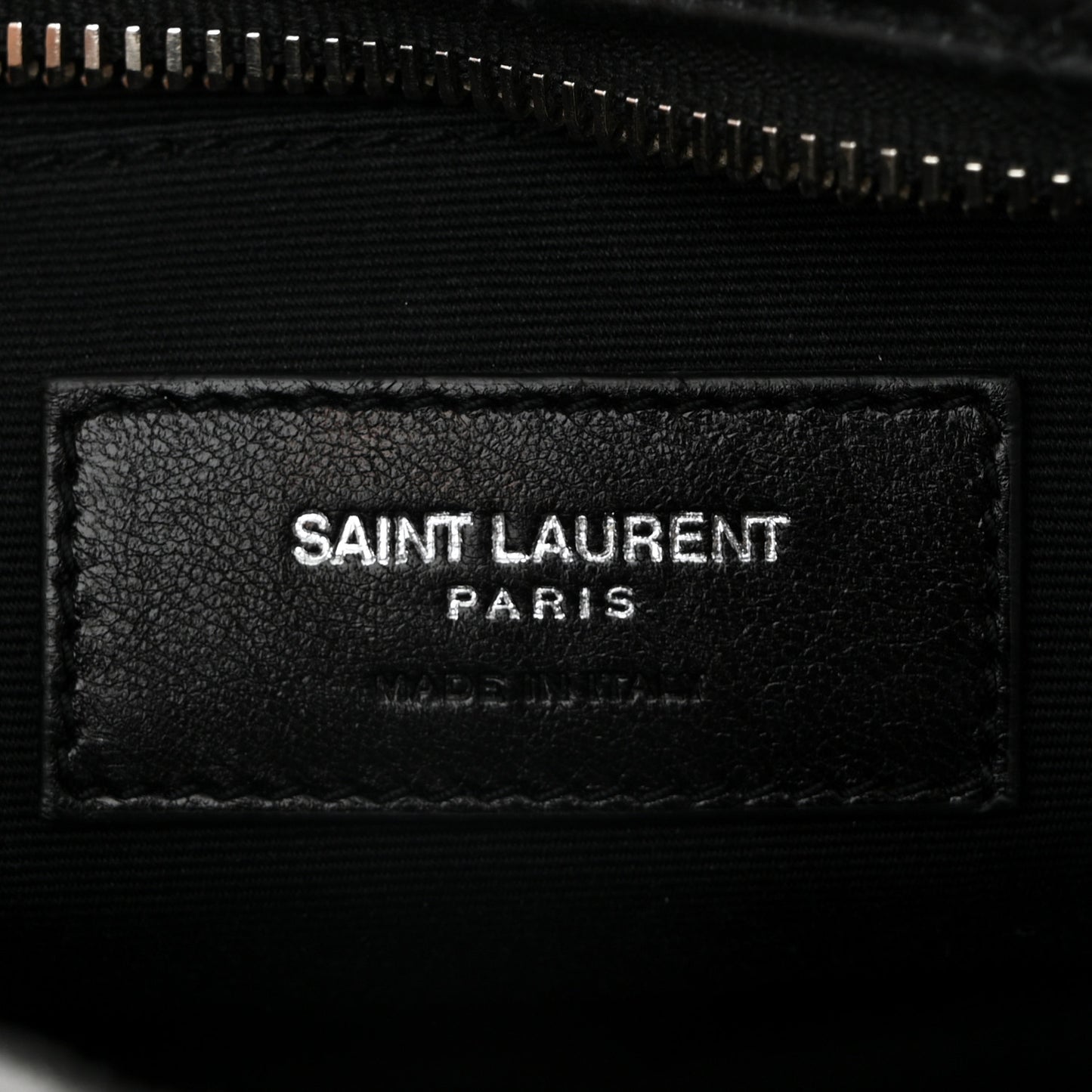 Calfskin Y Quilted Monogram Mini Loulou Bowling Bag Black