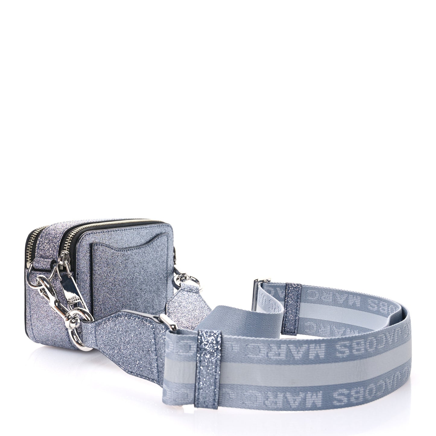 Glitter The Galatic Snapshot Camera Bag Silver