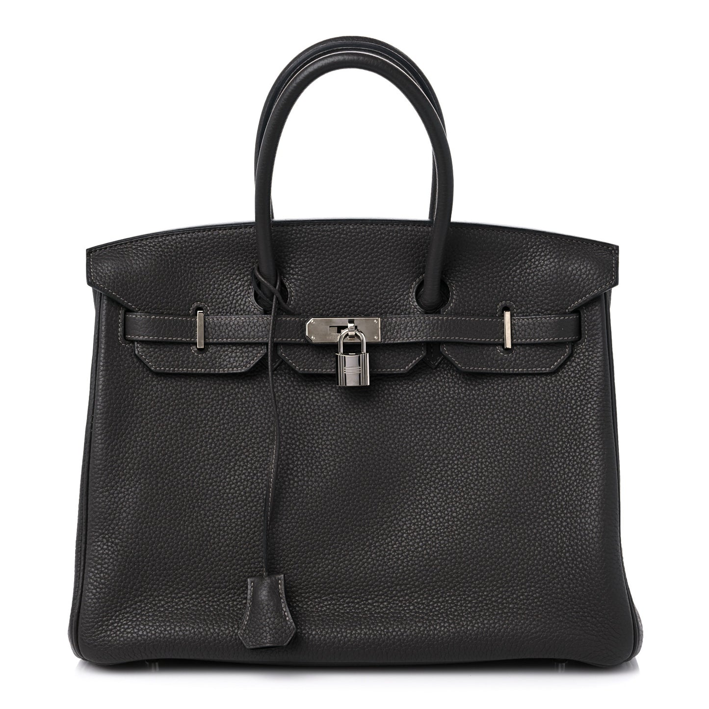 Taurillon Clemence Birkin 35 Graphite